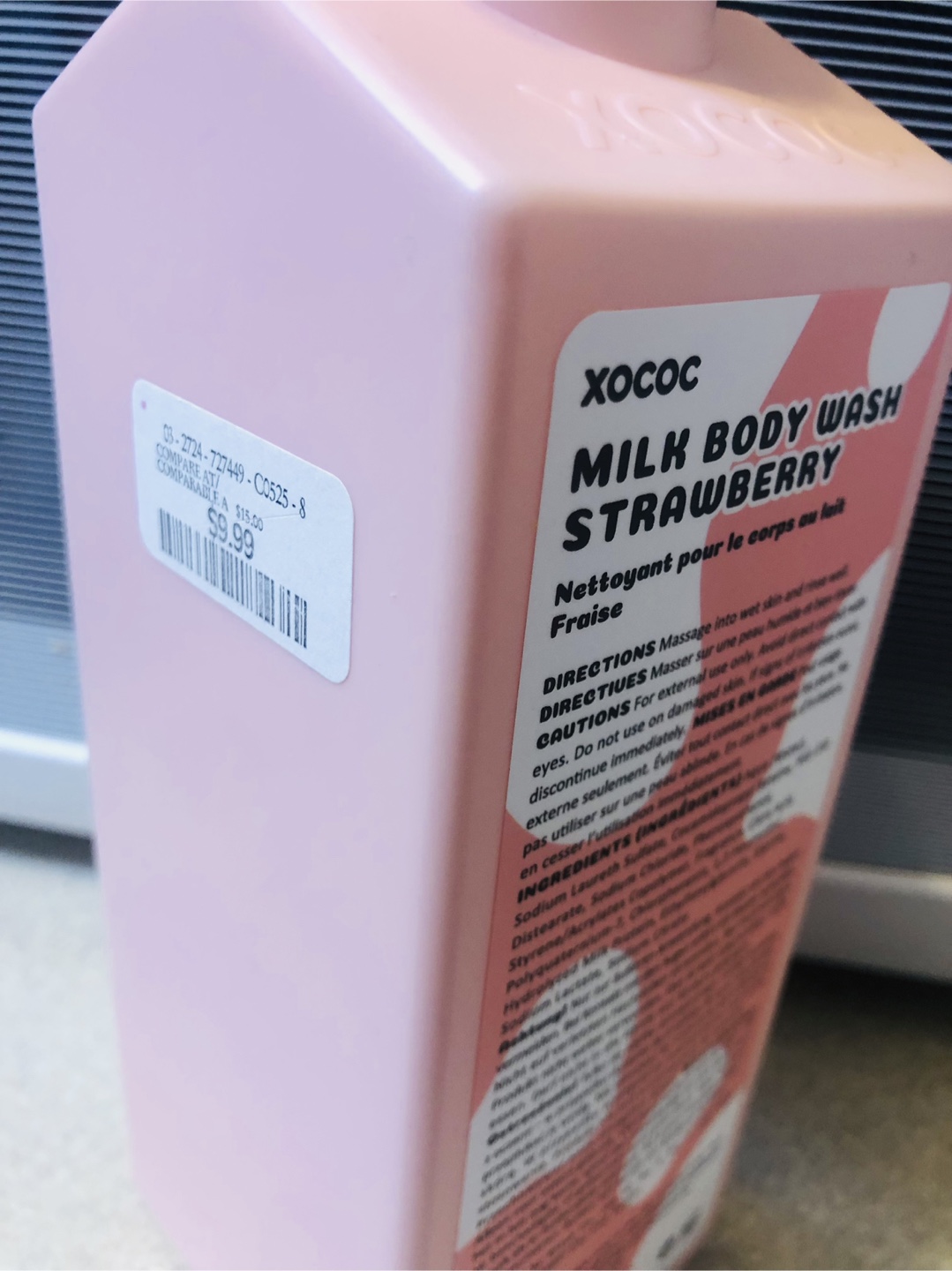 #freecycle XOCOC Milk Body Wash - Strawberry - photo 3
