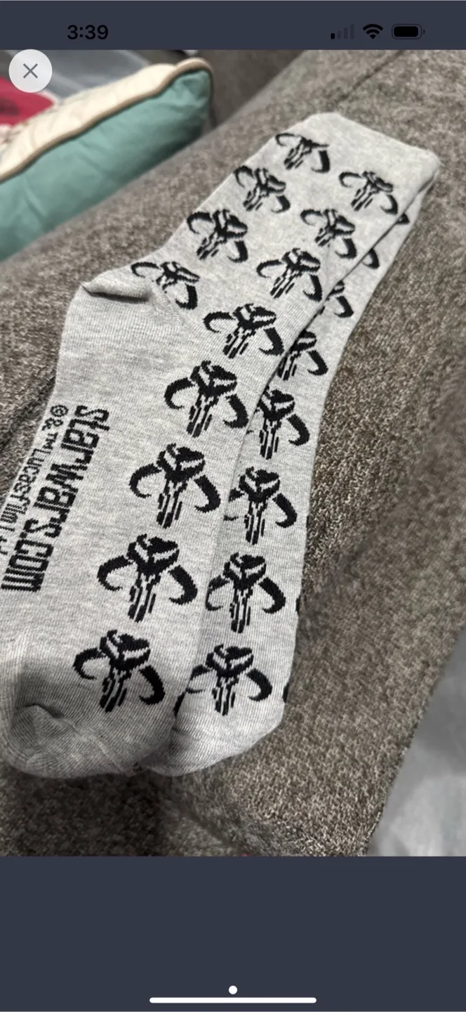 Star Wars Mandalorian Socks thumbnail