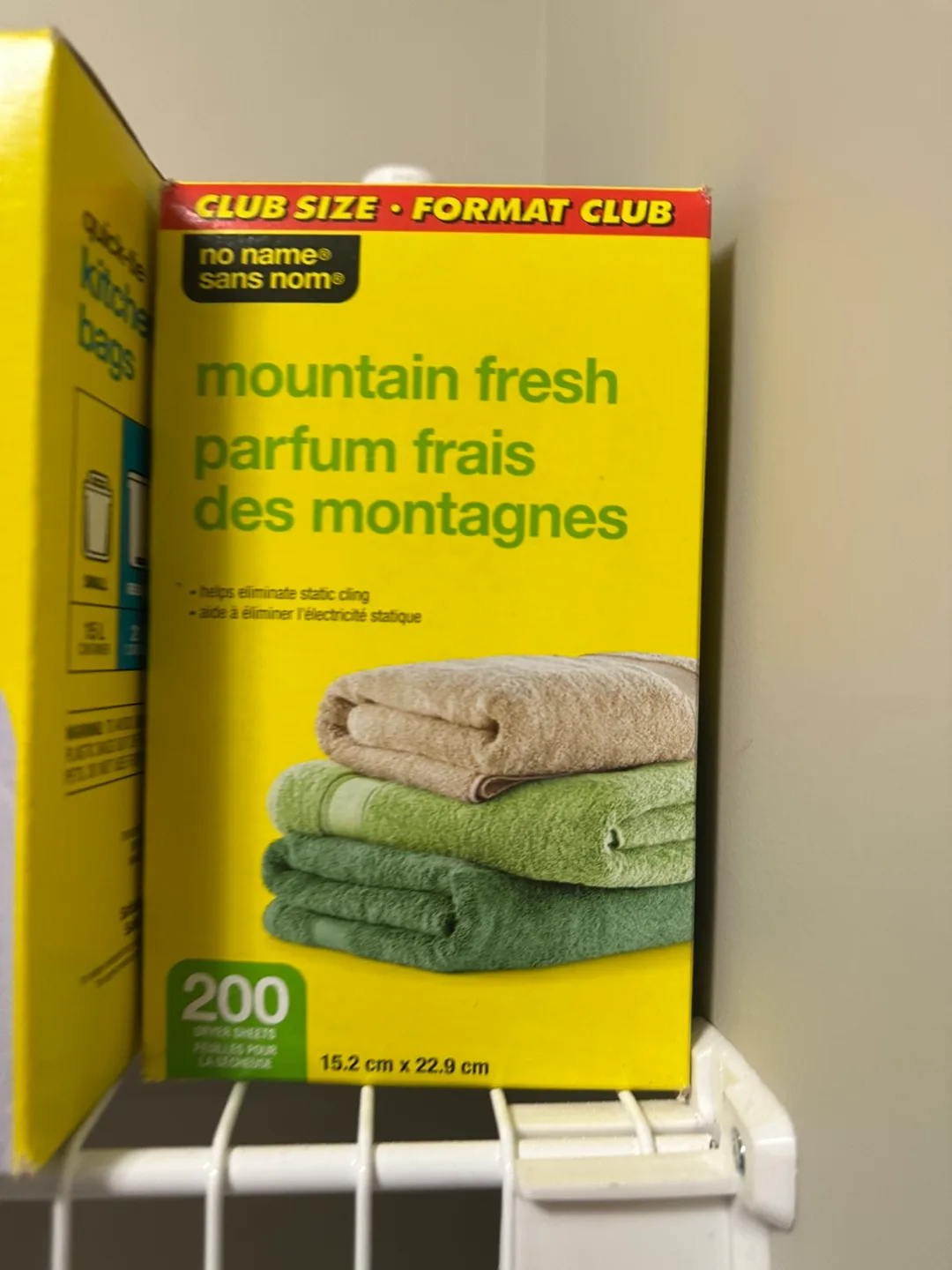 (New!) No Name Mountain Fresh Dryer Sheets thumbnail