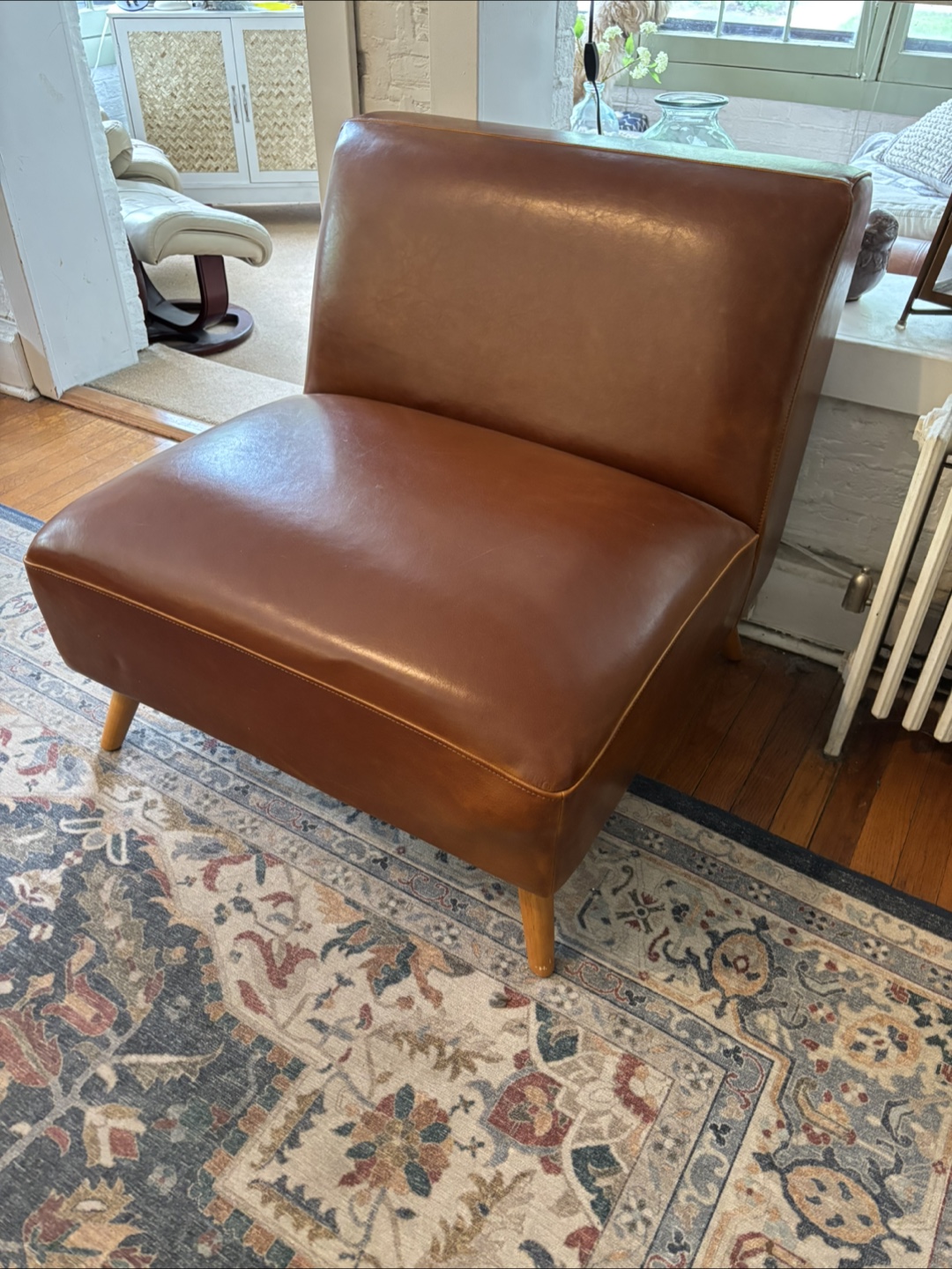 World Market Huxley Leather Chair