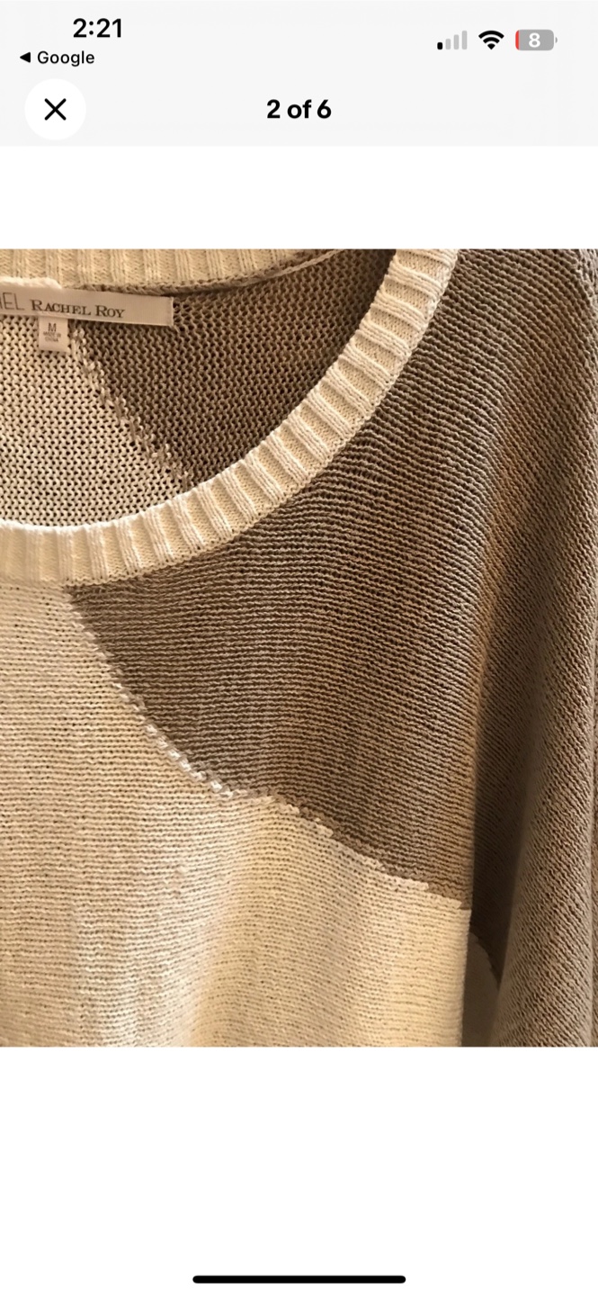 Rachel Roy Colour Block Knit Sweater - photo 2