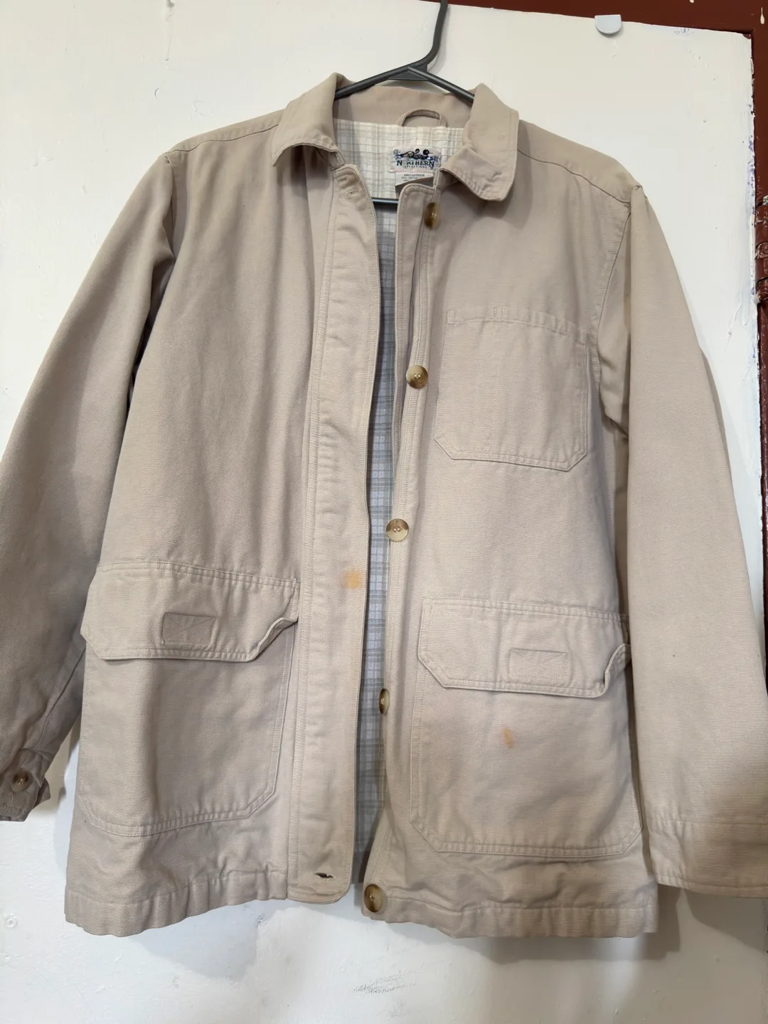 Northern Collections Beige Utility Jacket thumbnail