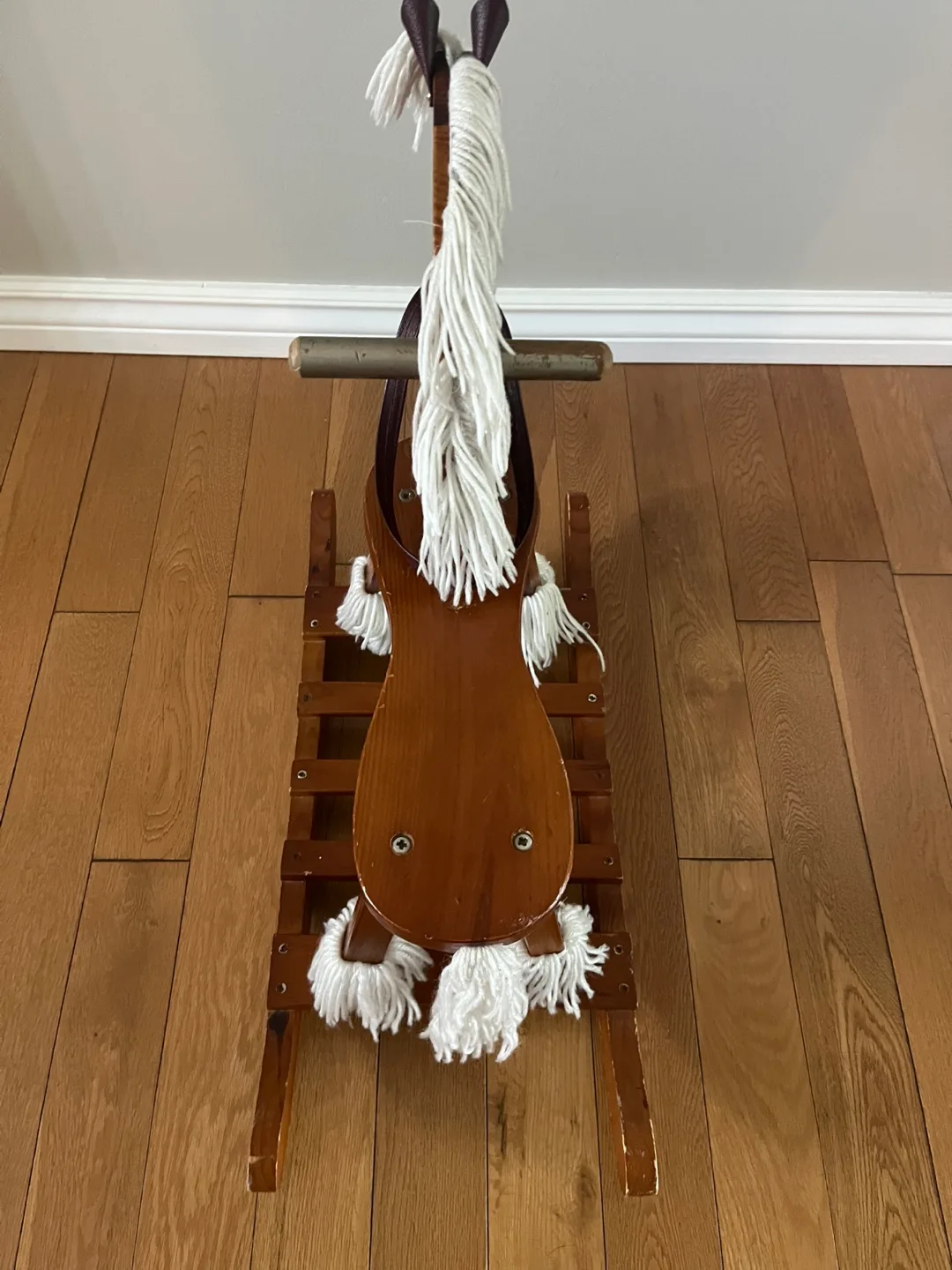 Vintage Wooden Rocking Horse image indicator(4)