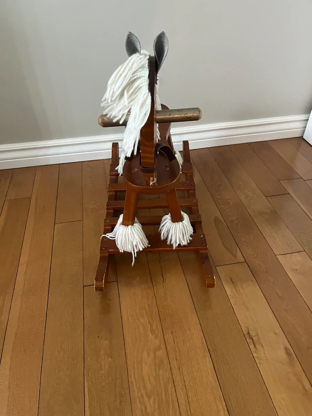 Vintage Wooden Rocking Horse image indicator(3)