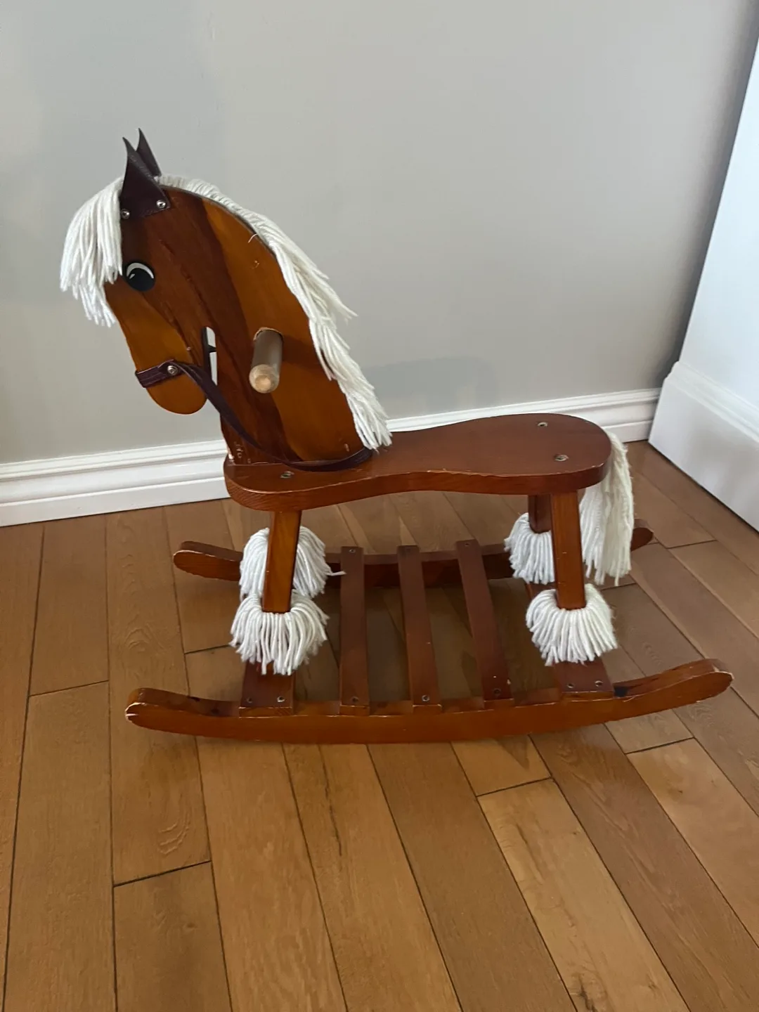 Vintage Wooden Rocking Horse image indicator(2)
