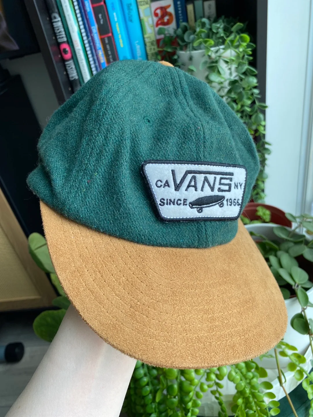 Vans green and brown baseball cap thumbnail