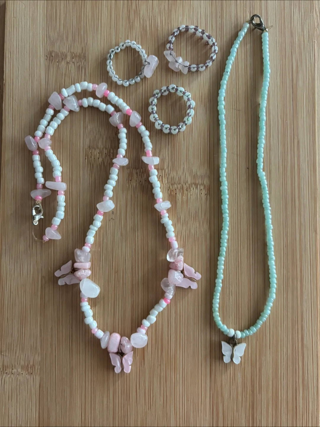 Beaded Crystal Jewellery Set thumbnail