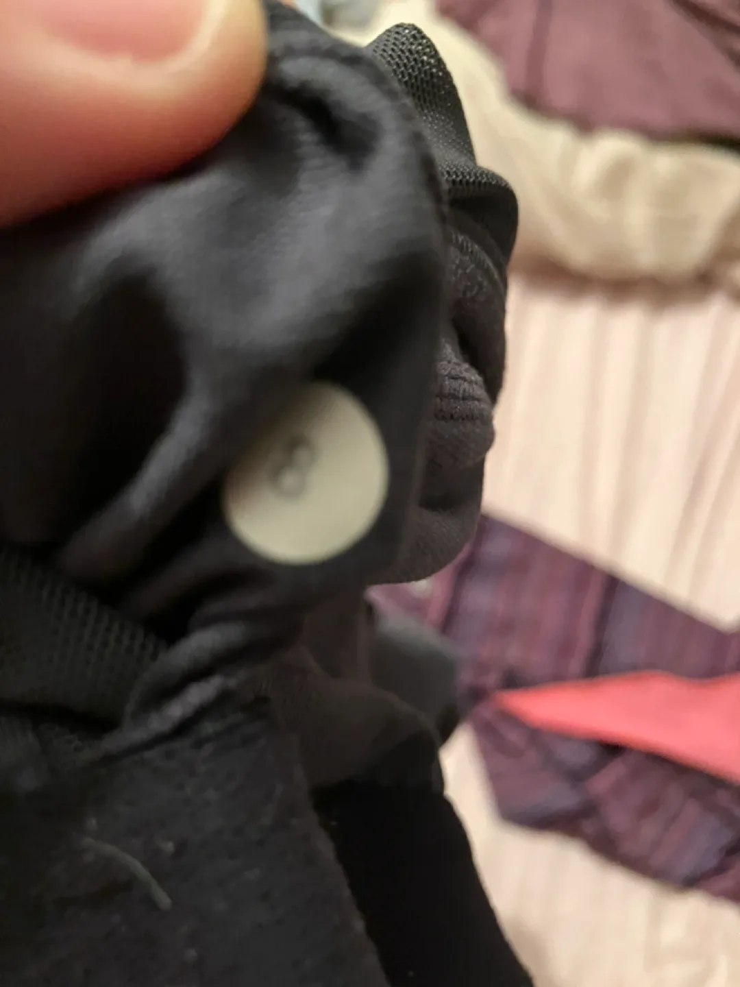 Lululemon Black Racerback Tank Top Size 8 image indicator(2)