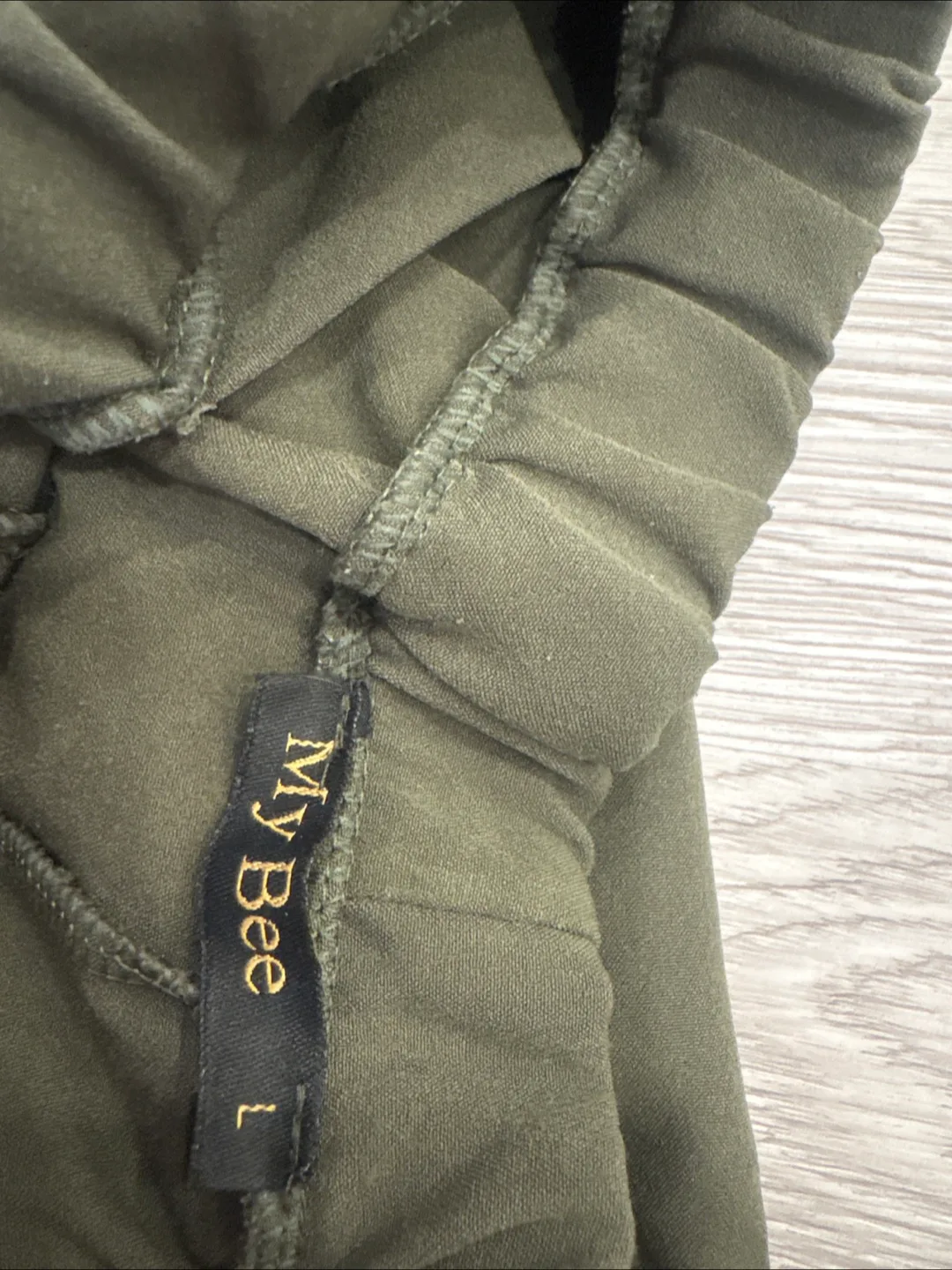 My Bee Olive Green Two-Piece Set Size L