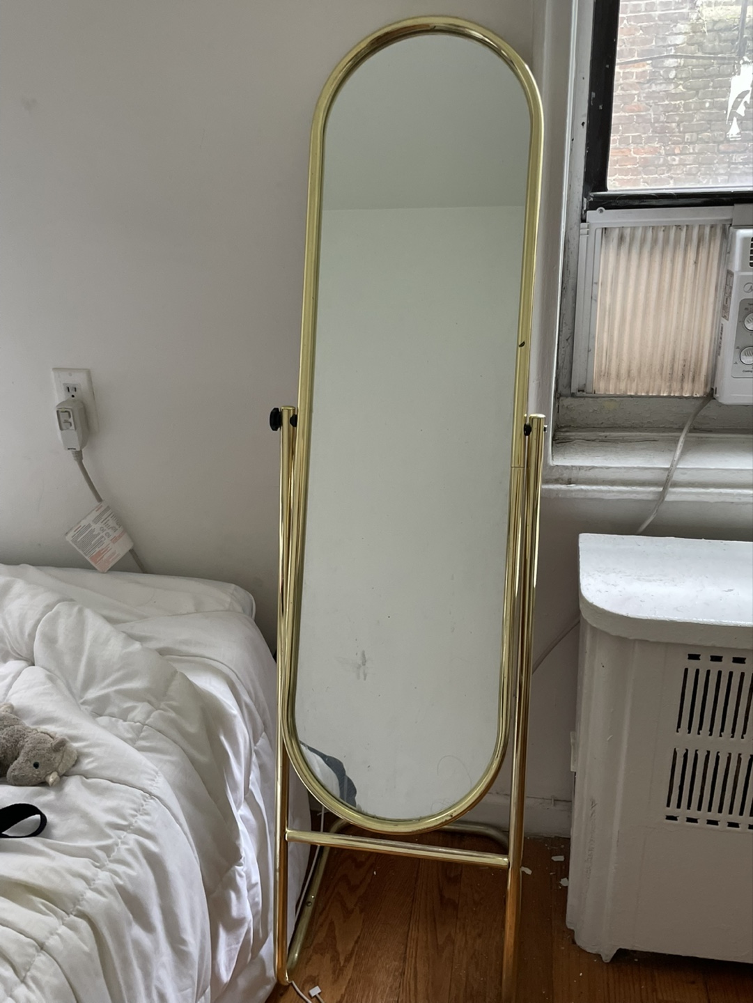 Gold Full Length Freestanding Mirror