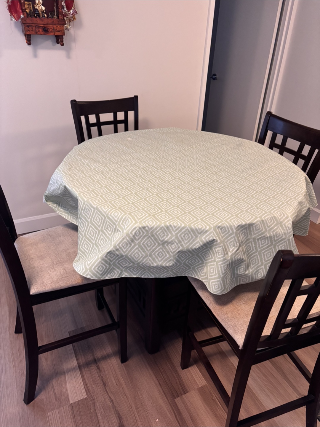 Round Dining Table Set with 4 Chairs - photo 5