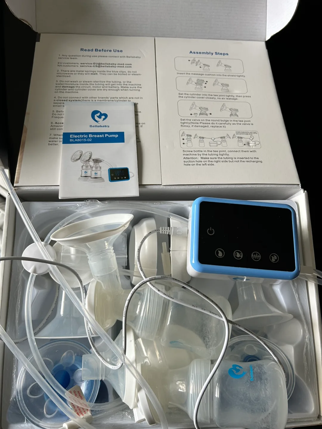 Bellababy Electric Double Breast Pump BLA8015-02 thumbnail