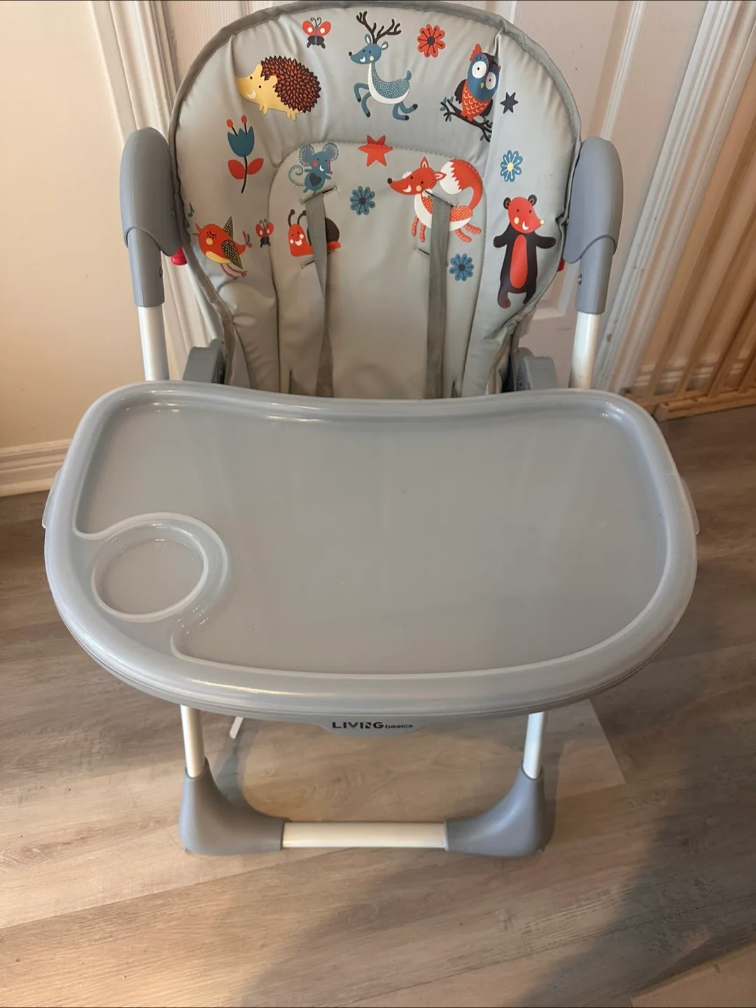 High Chair with Tray and Storage thumbnail