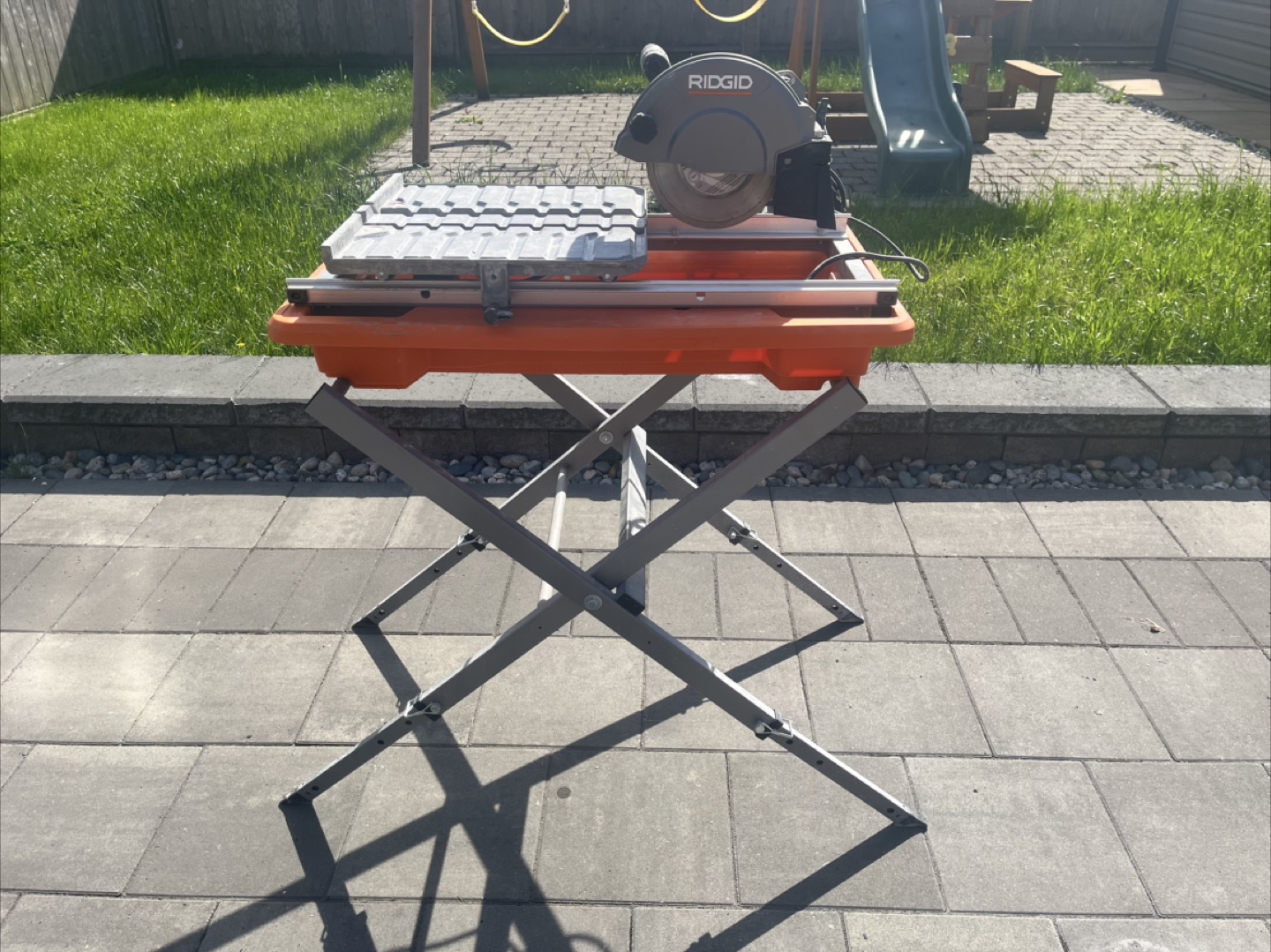 RIDGID tile saw