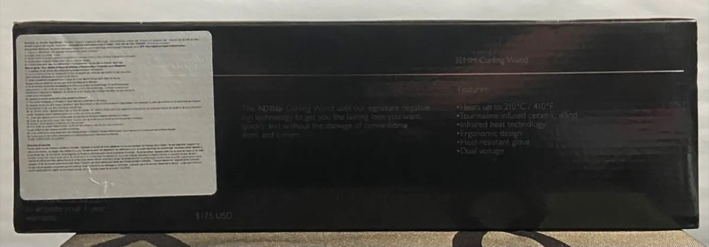 NuTila by NuMe 32MM Curling Wand image indicator(3)