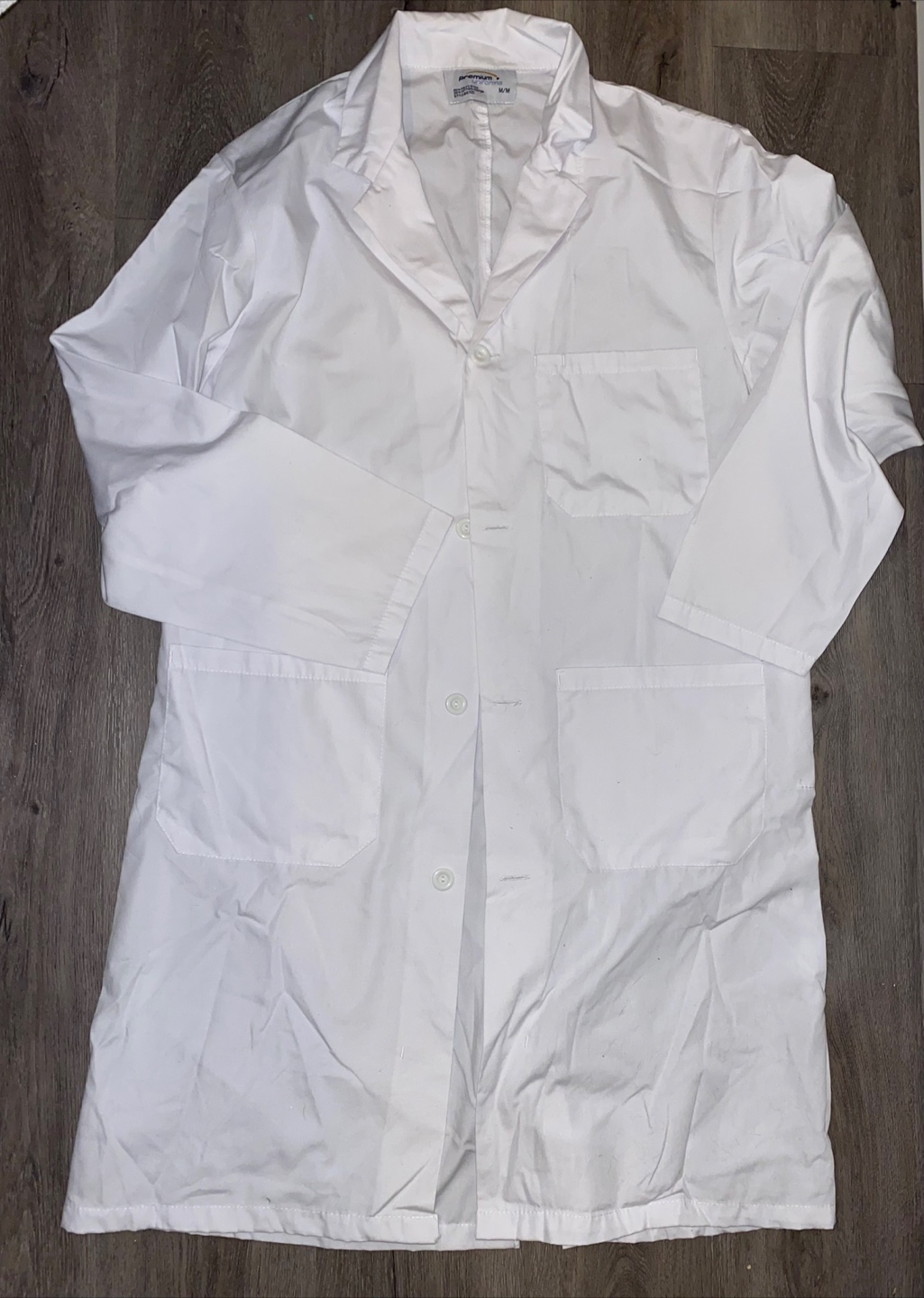 Premium Uniforms White Lab Coat - Size M/M