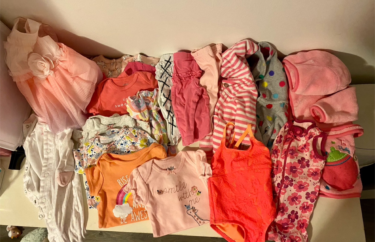 Baby Girl Clothes Bundle - Size 0-3 Months