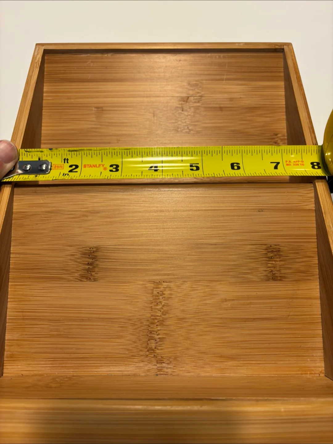 Bamboo 3-Compartment Spice Organizer Tray image indicator(4)