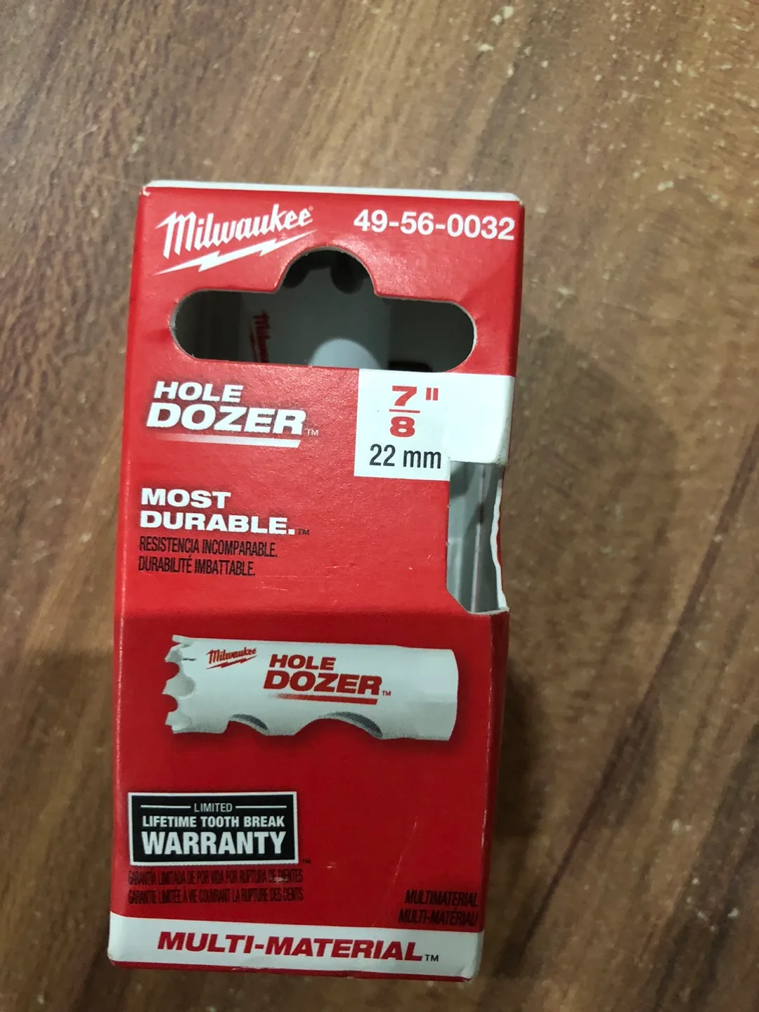 Milwaukee Hole Dozer 7/8" Bi-Metal Hole Saw image indicator(3)