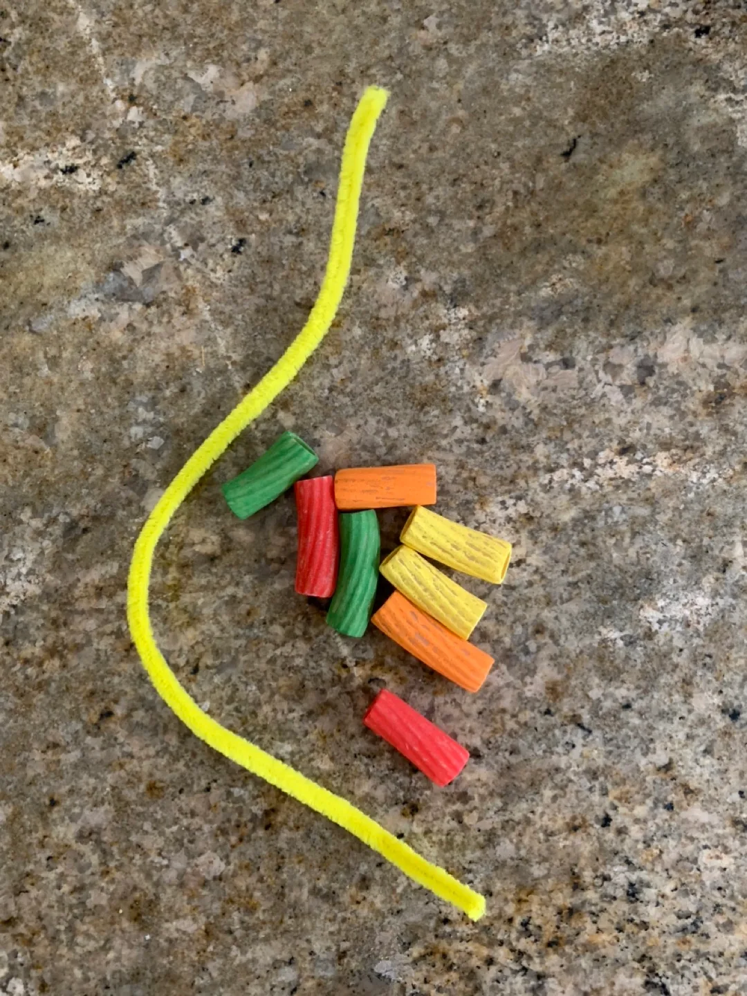 #freecycle noodles and pipe cleaner threading activity thumbnail