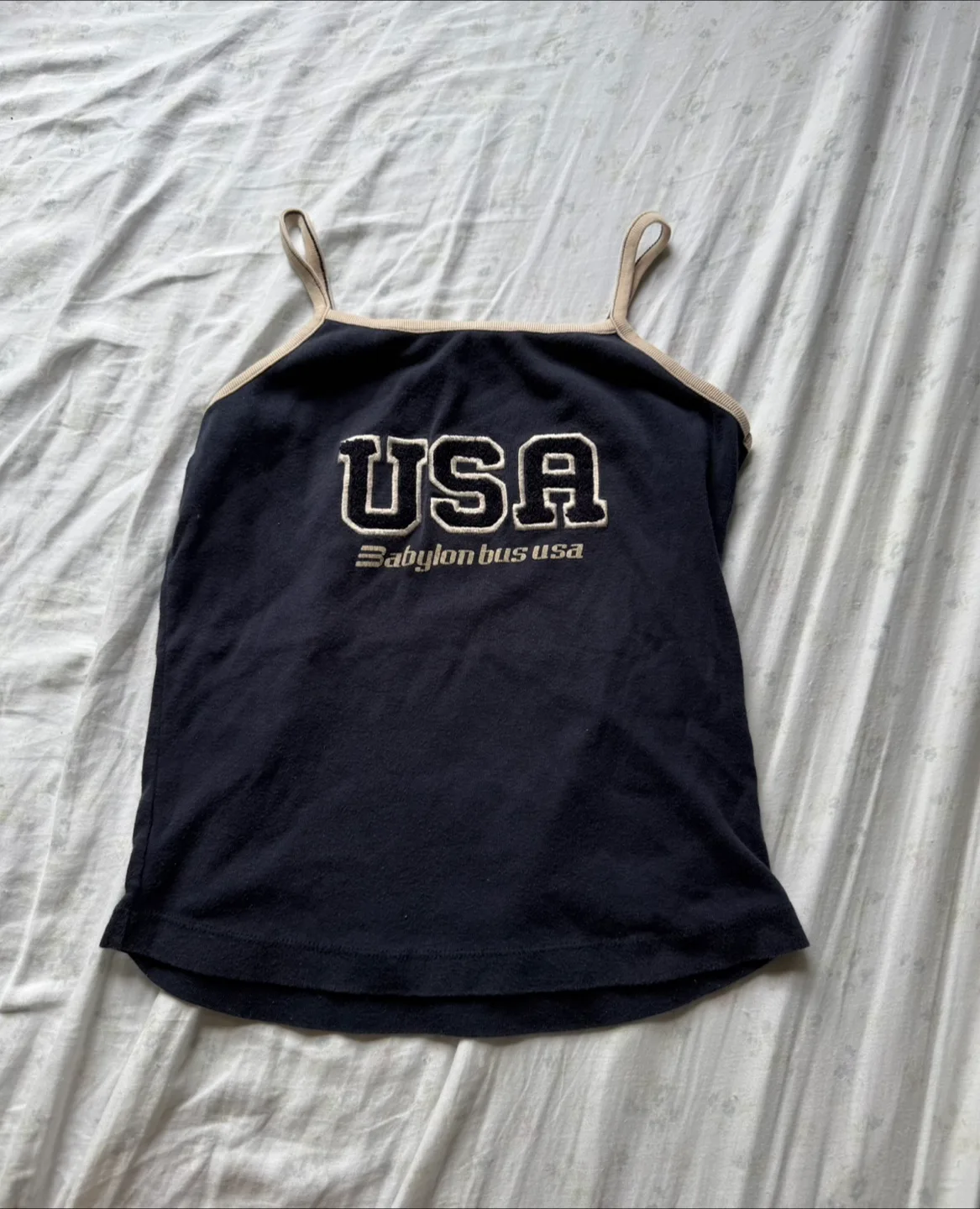 Babylon Bus USA Graphic Tank Top - Size Small thumbnail