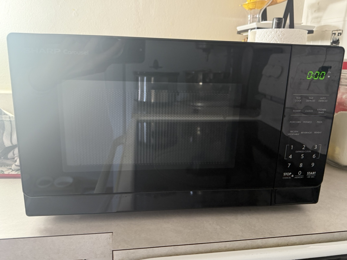 Sharp Carousel Microwave - Black - photo 4