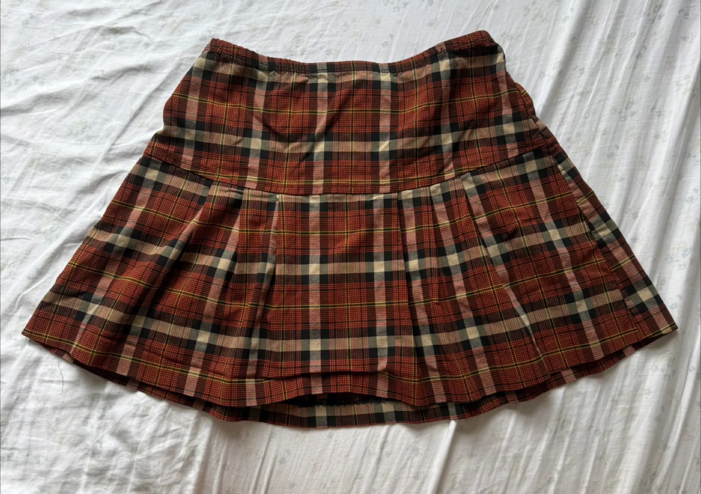 Seduction Womens Plaid Mini Skirt thumbnail