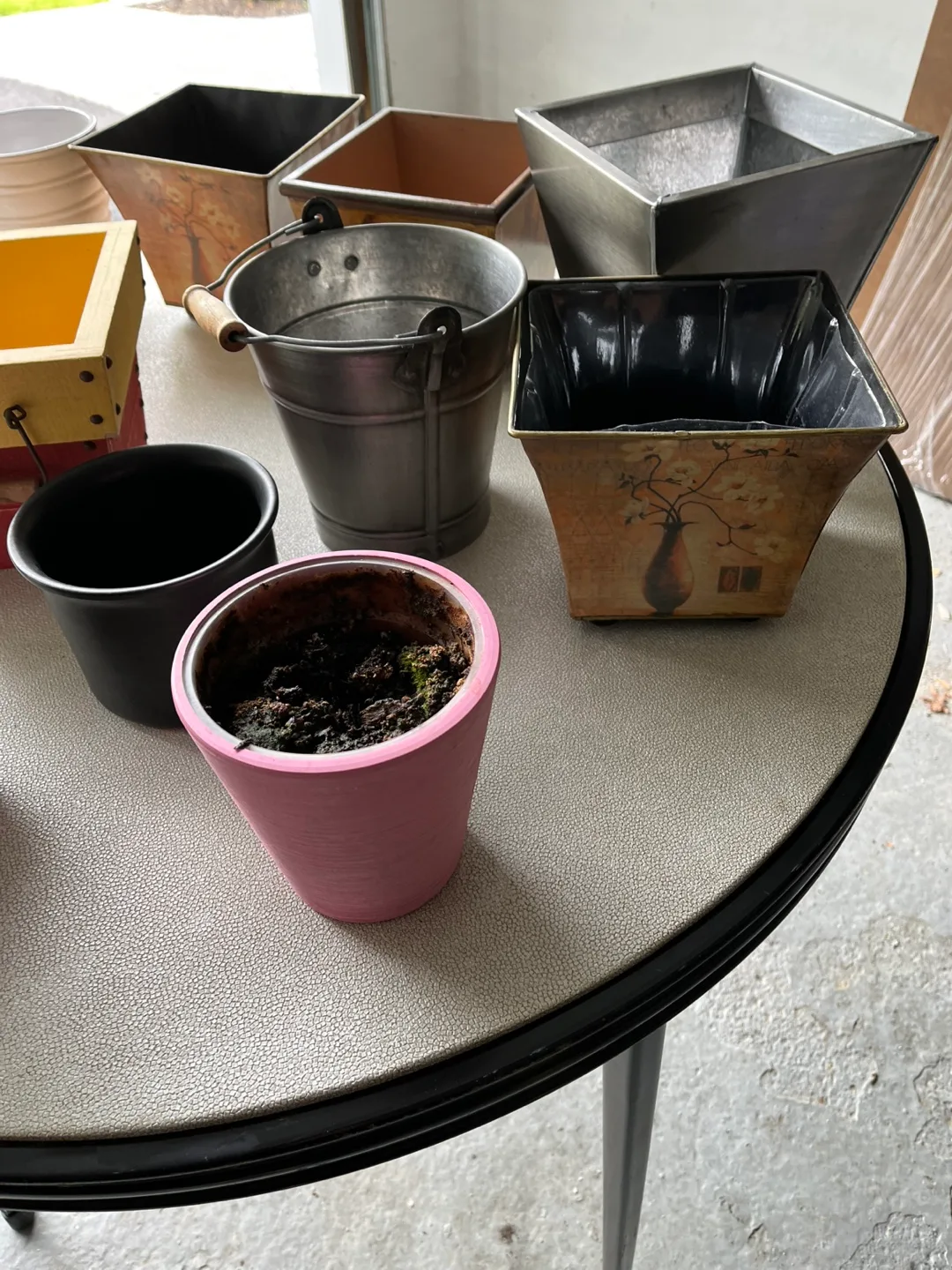Assorted Planters and Containers - Bulk Lot thumbnail