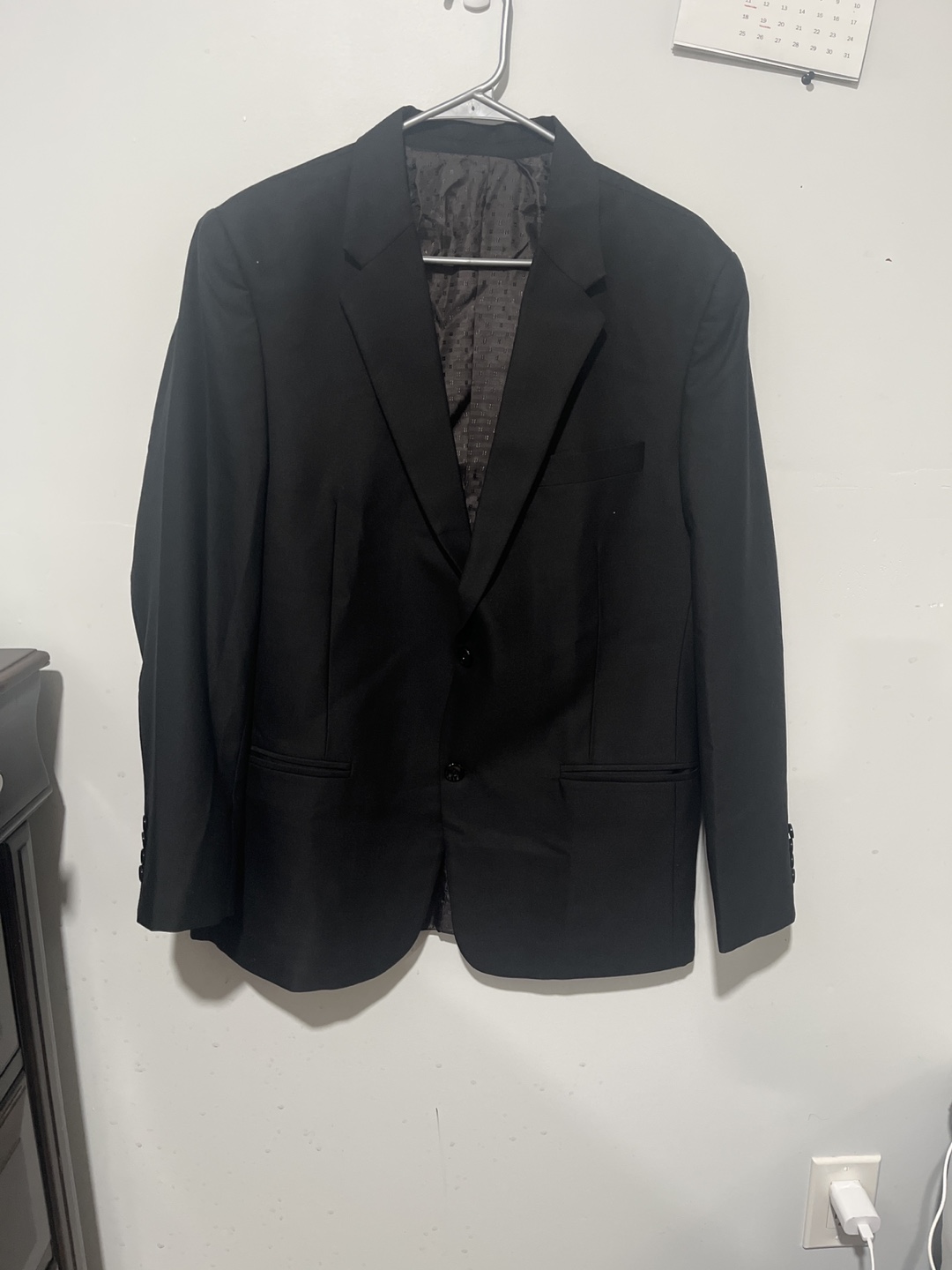 Men's Black Blazer Jacket
