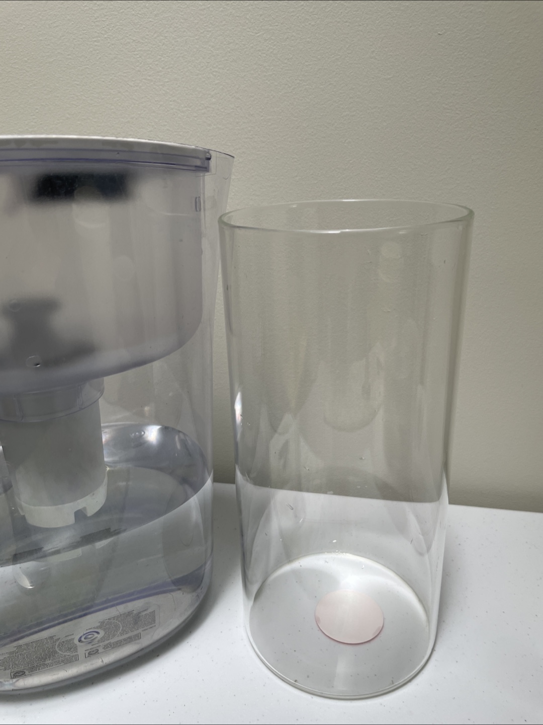 Clear Glass Cylinder Vase - photo 2