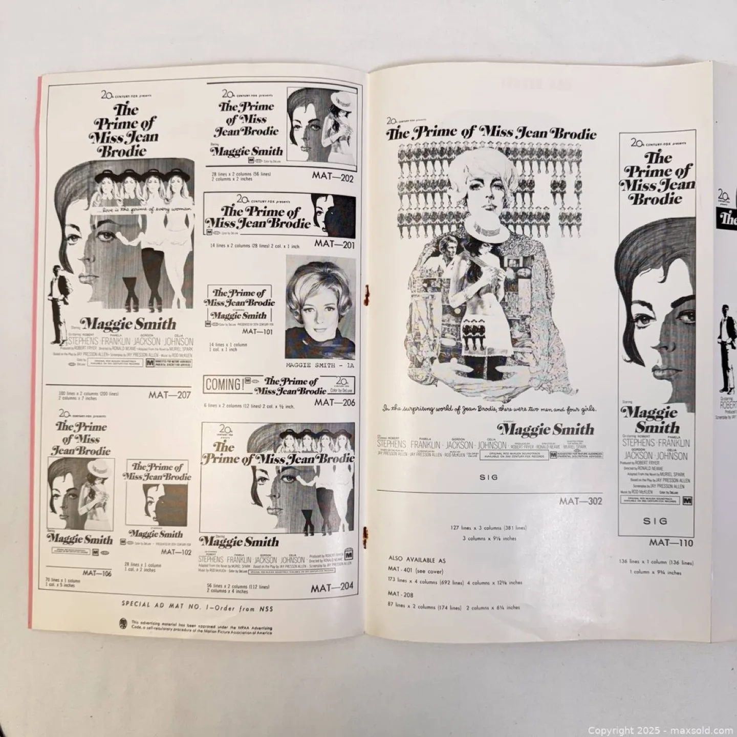 Vintage Movie Pressbooks Andromeda Strain, butch cassidy, etc image indicator(5)