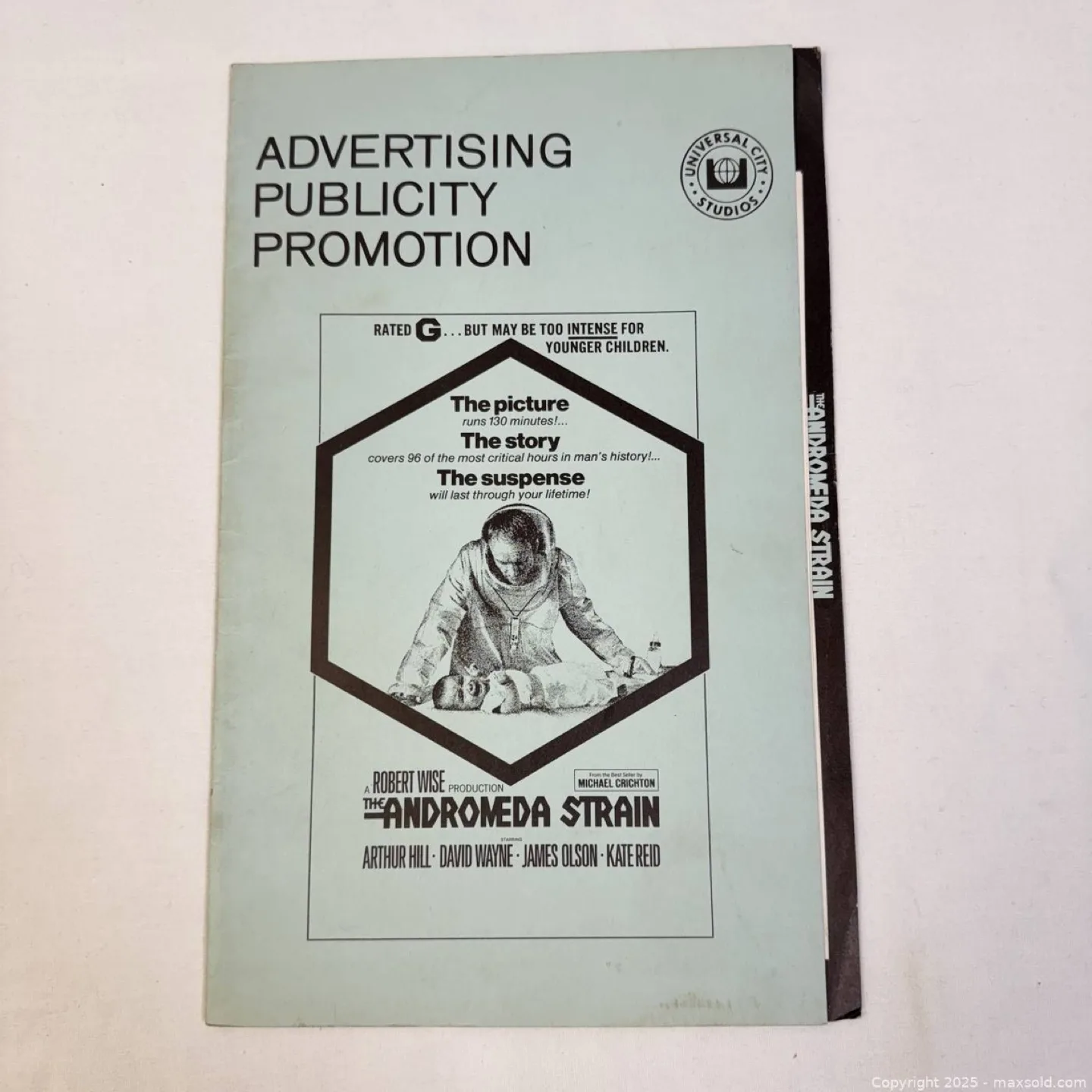 Vintage Movie Pressbooks Andromeda Strain, butch cassidy, etc image indicator(3)