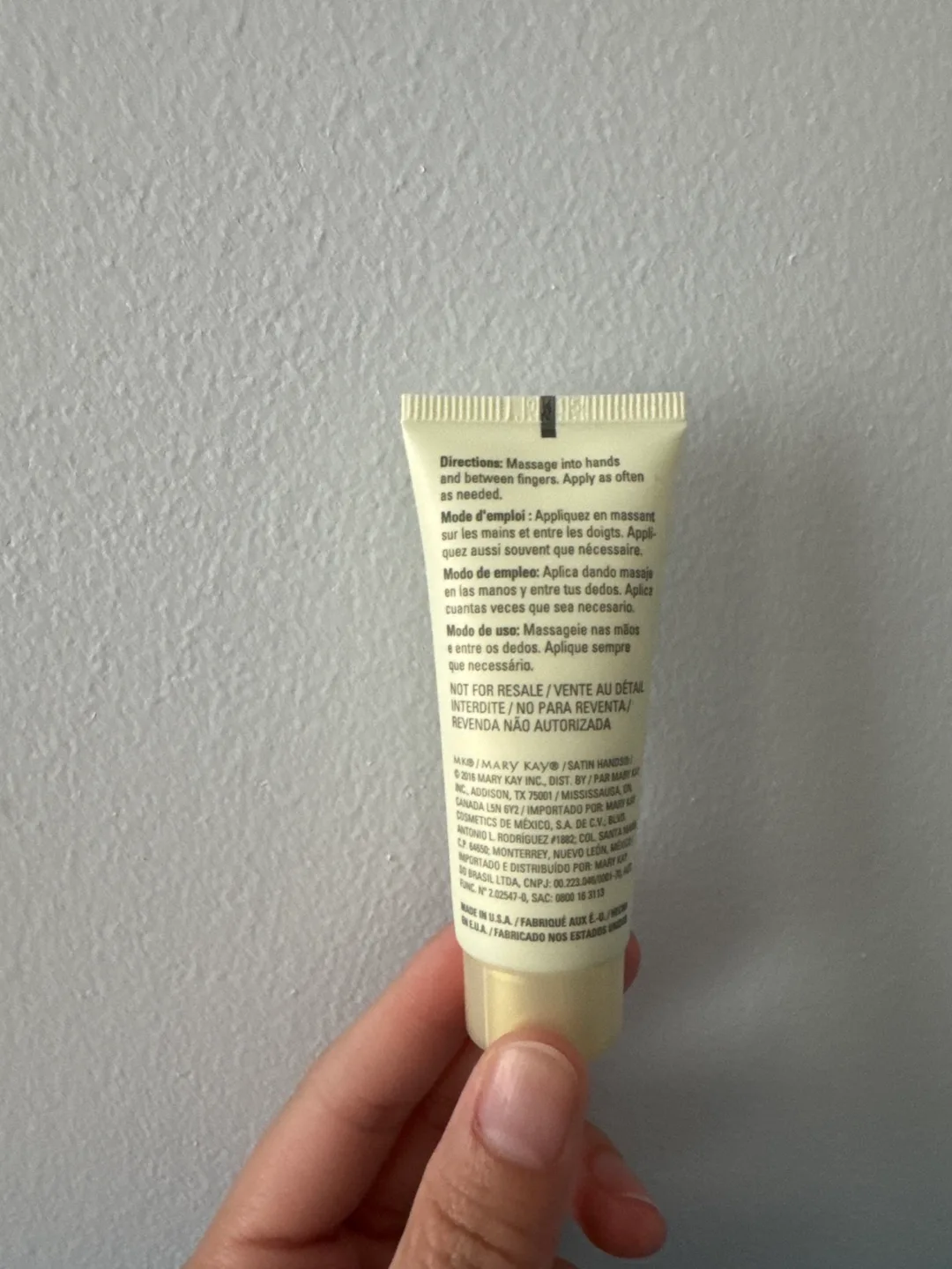 (Trial Size) MARY KAY Satin Hands Nourishing Shea Cream image indicator(4)