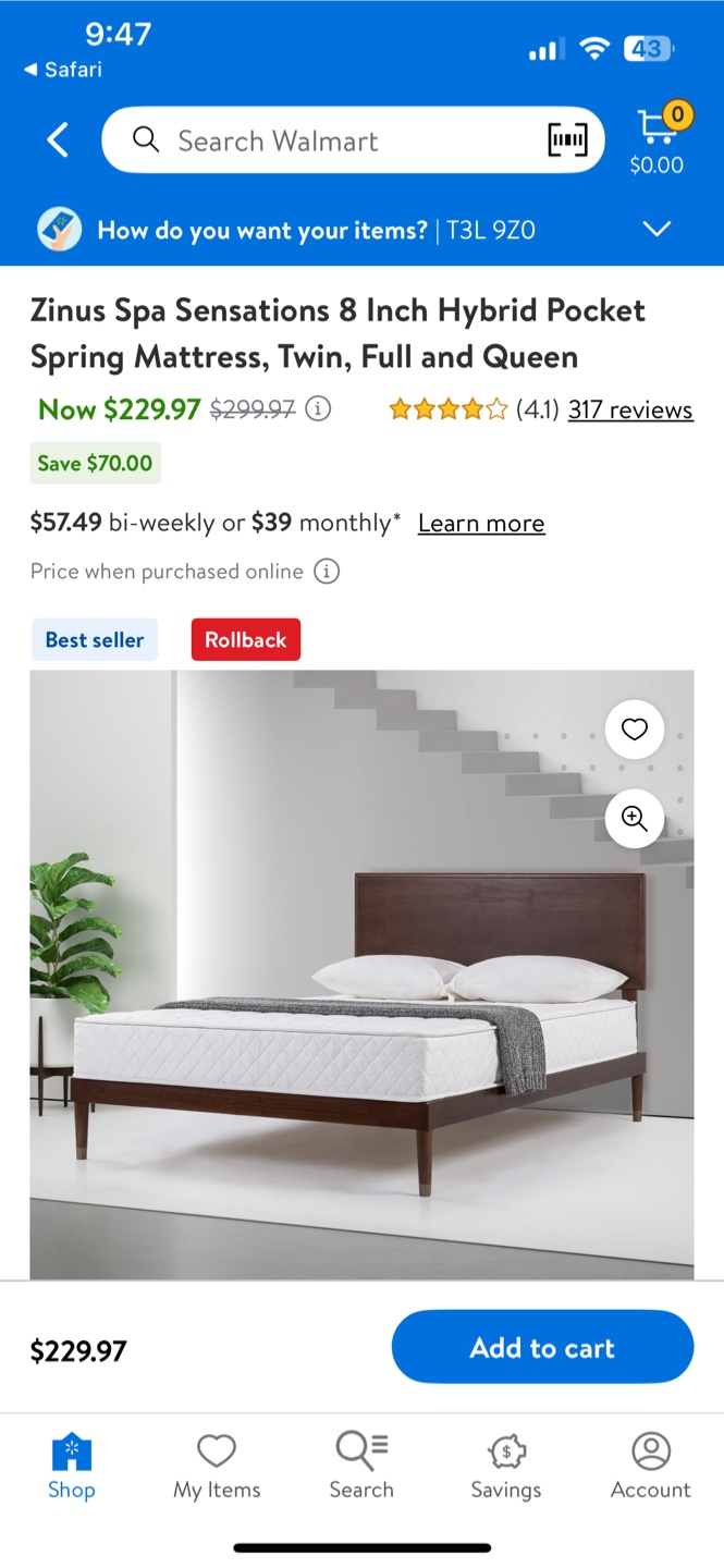 8 Inch | Hybrid Pocket Spring Mattress | Queen Size | #freecycle - photo 2