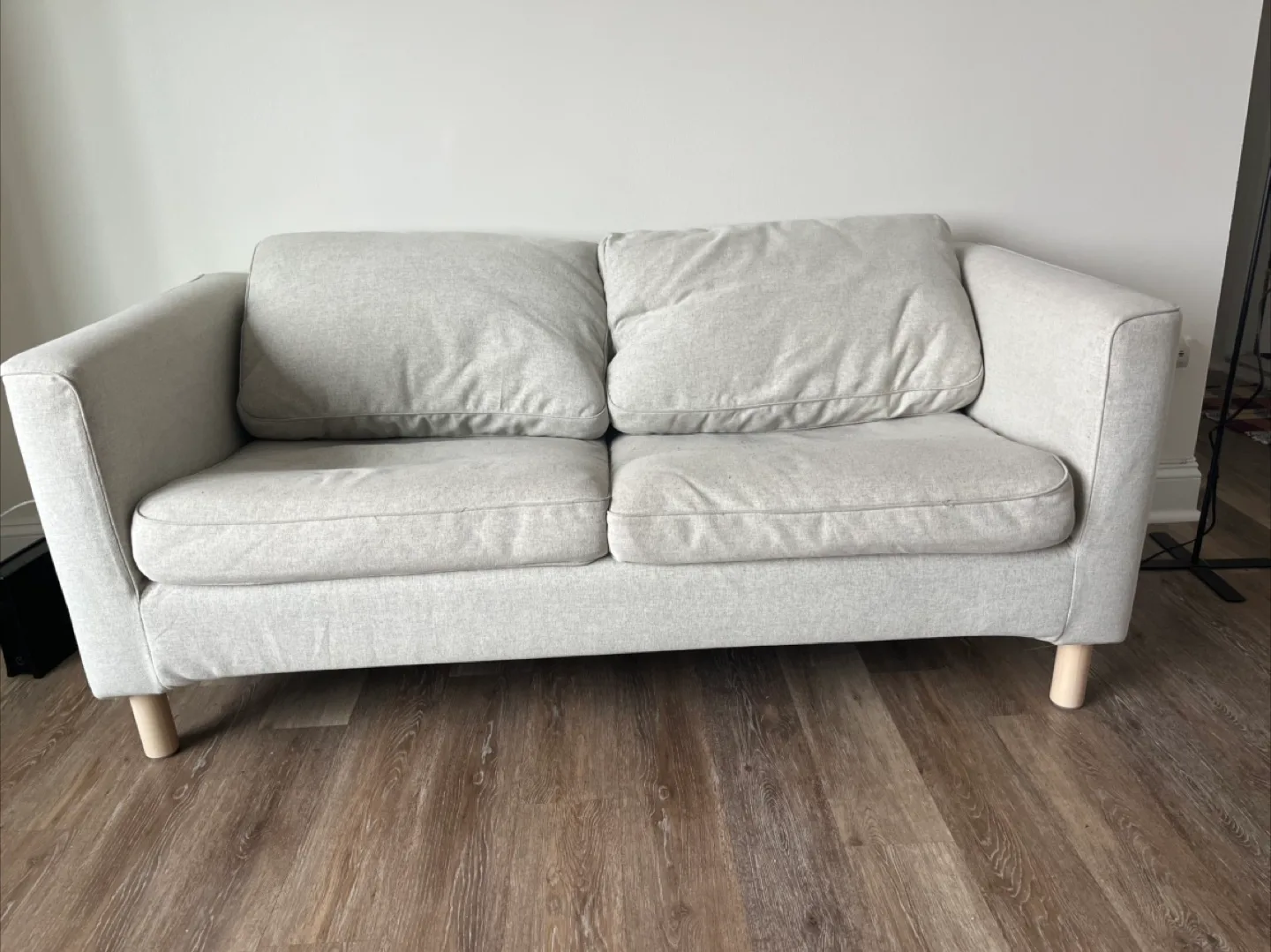 Light Grey Two-Seater Sofa image indicator(2)