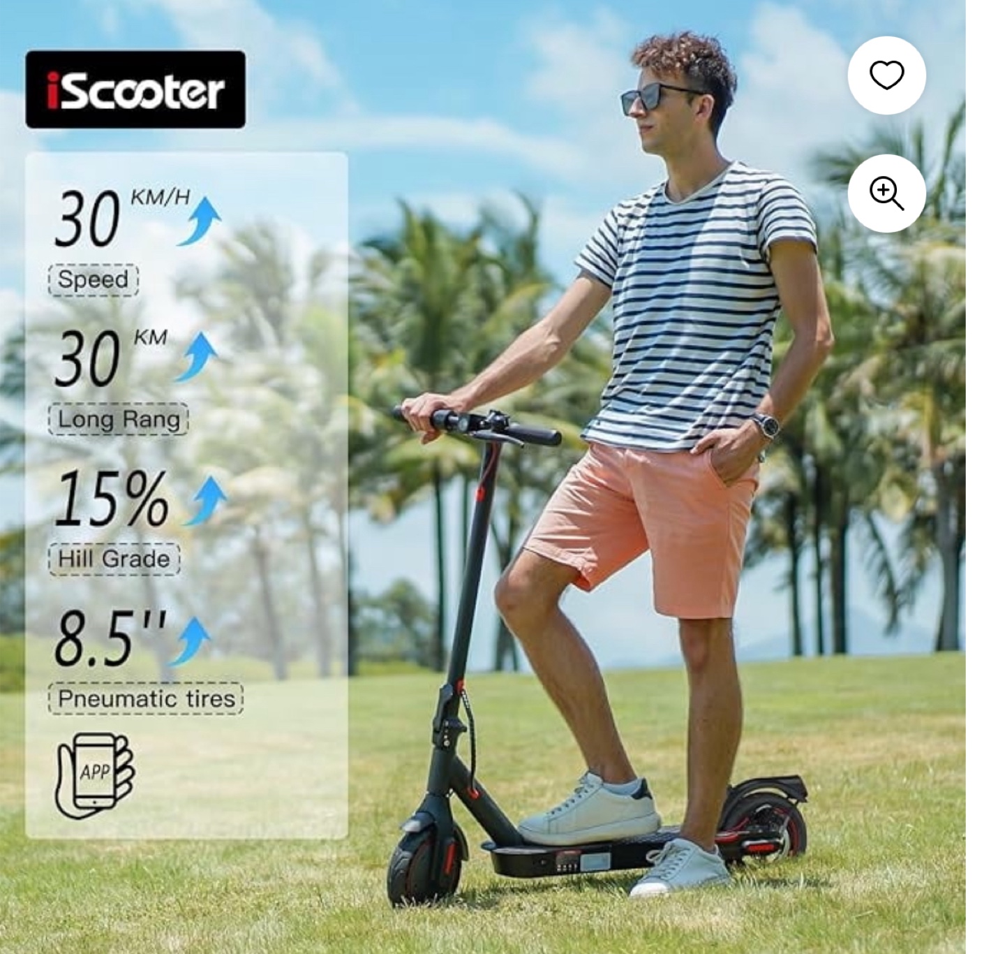 iScooter i9 Electric Scooter - 30km Range $230 - photo 5
