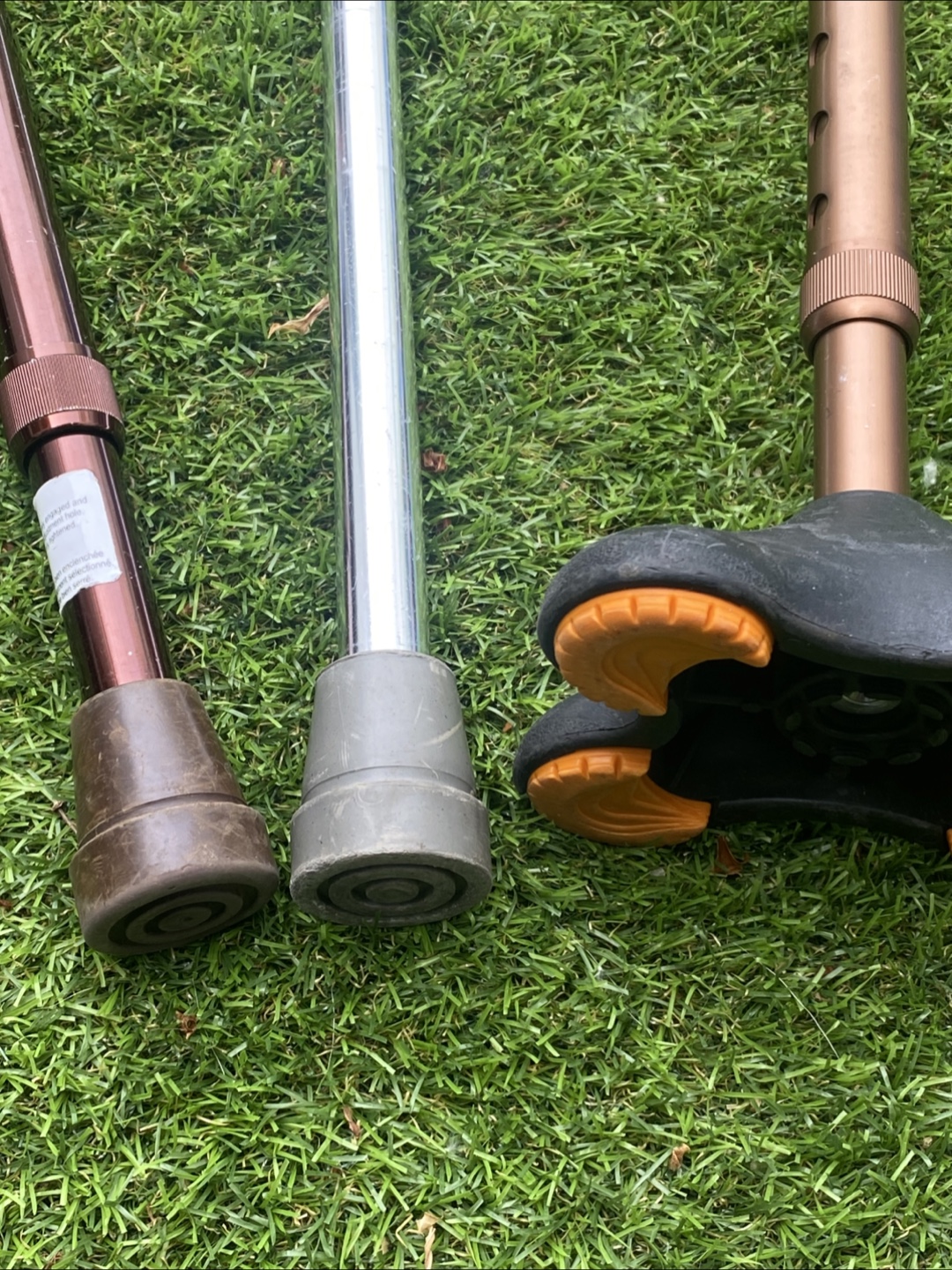 Three Adjustable Canes -  Mobility Aids