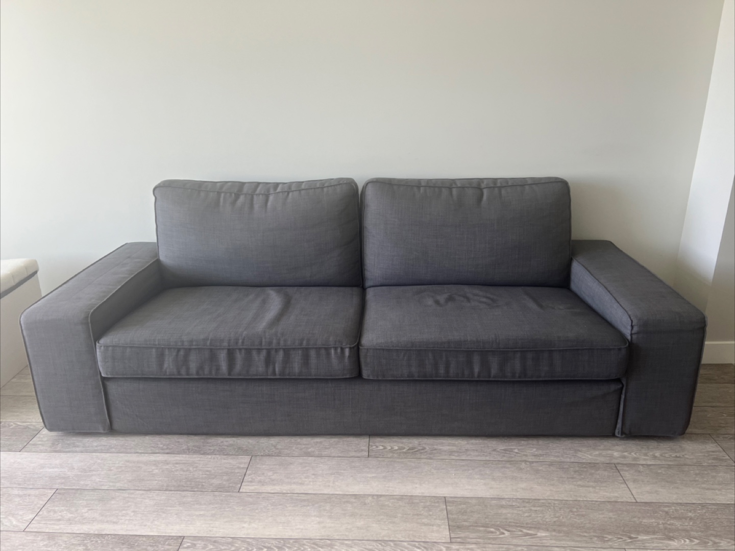 IKEA Two-Seater Sofa - Dark Grey