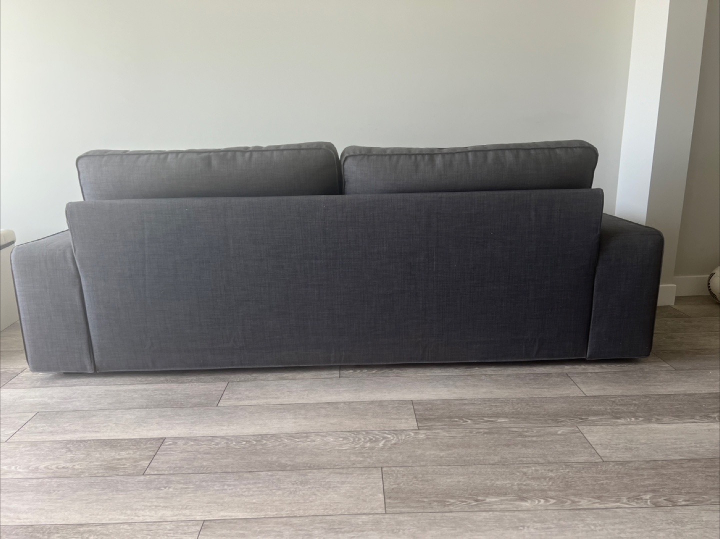 IKEA Two-Seater Sofa - Dark Grey - photo 3