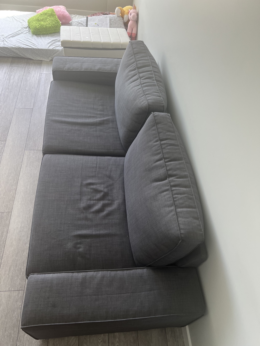 IKEA Two-Seater Sofa - Dark Grey - photo 2