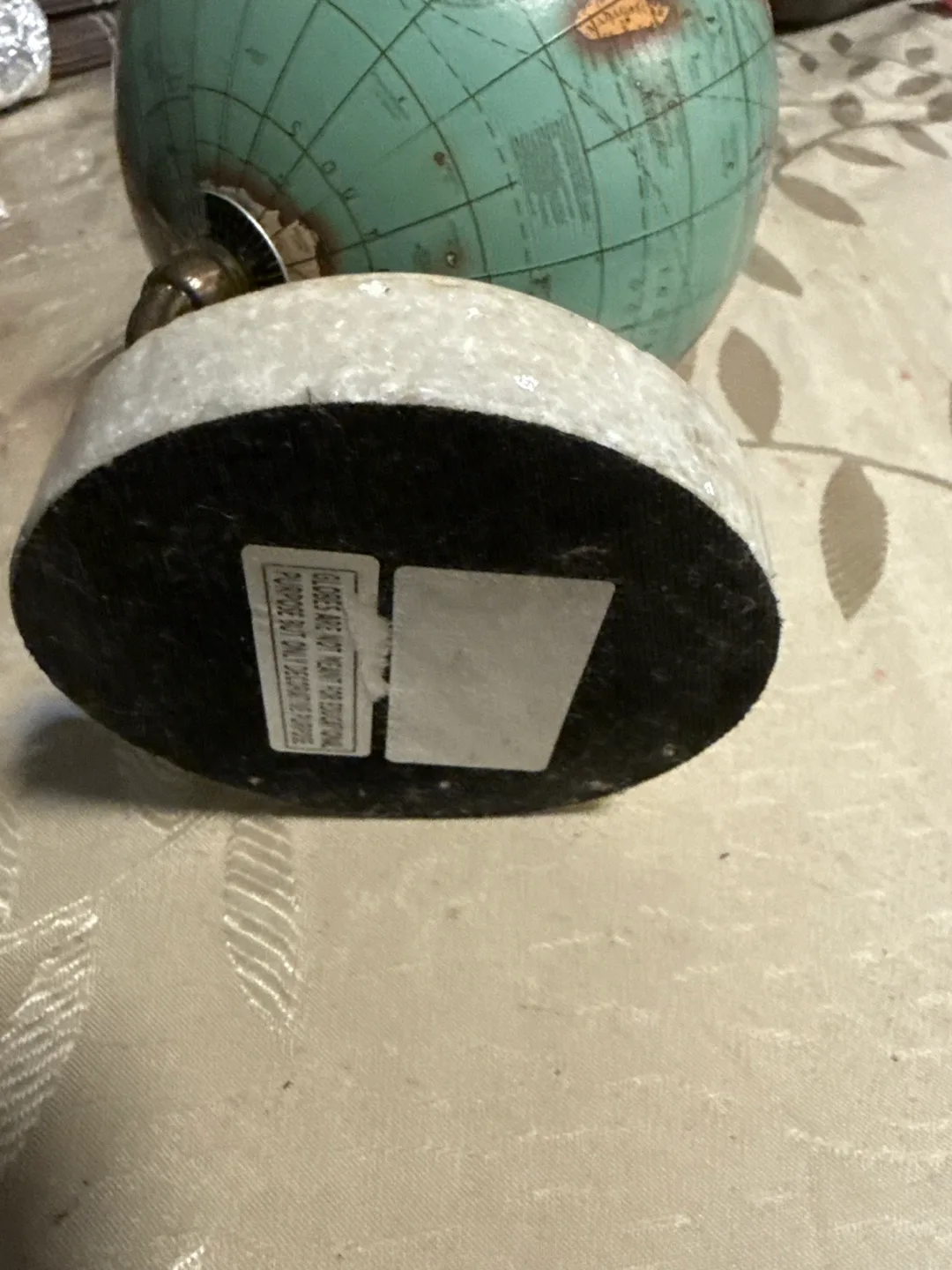 Vintage Decorative Globe marble base image indicator(2)