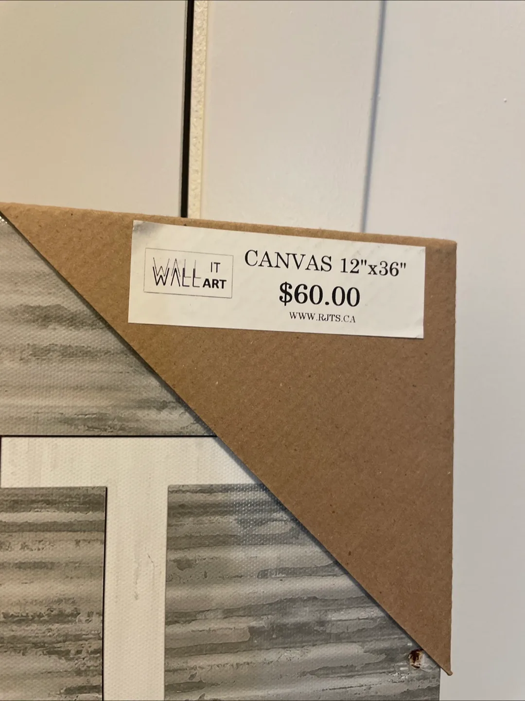 Wall Art Canvas - Home Decor - 12"x36" image indicator(2)