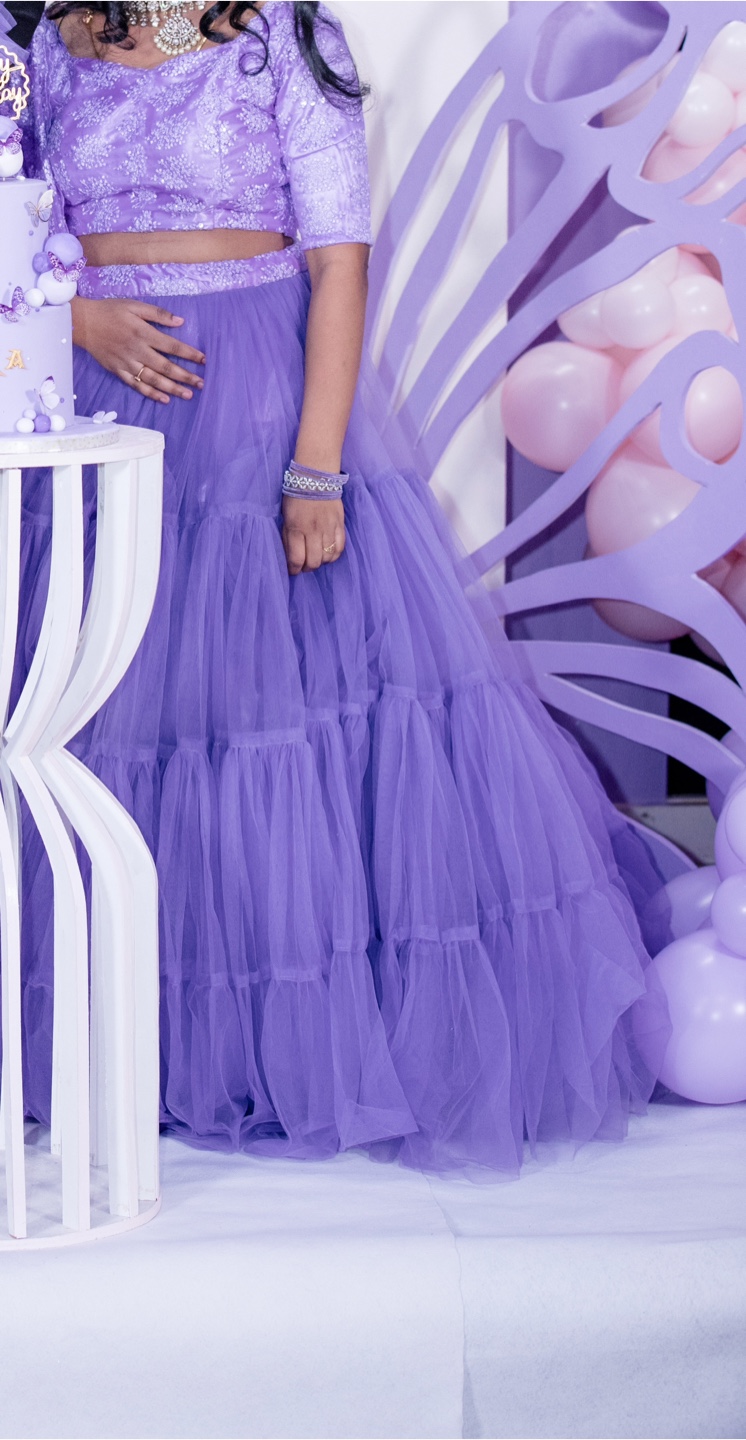 Gorgeous Lavender Lehenga Choli rental also available - photo 2