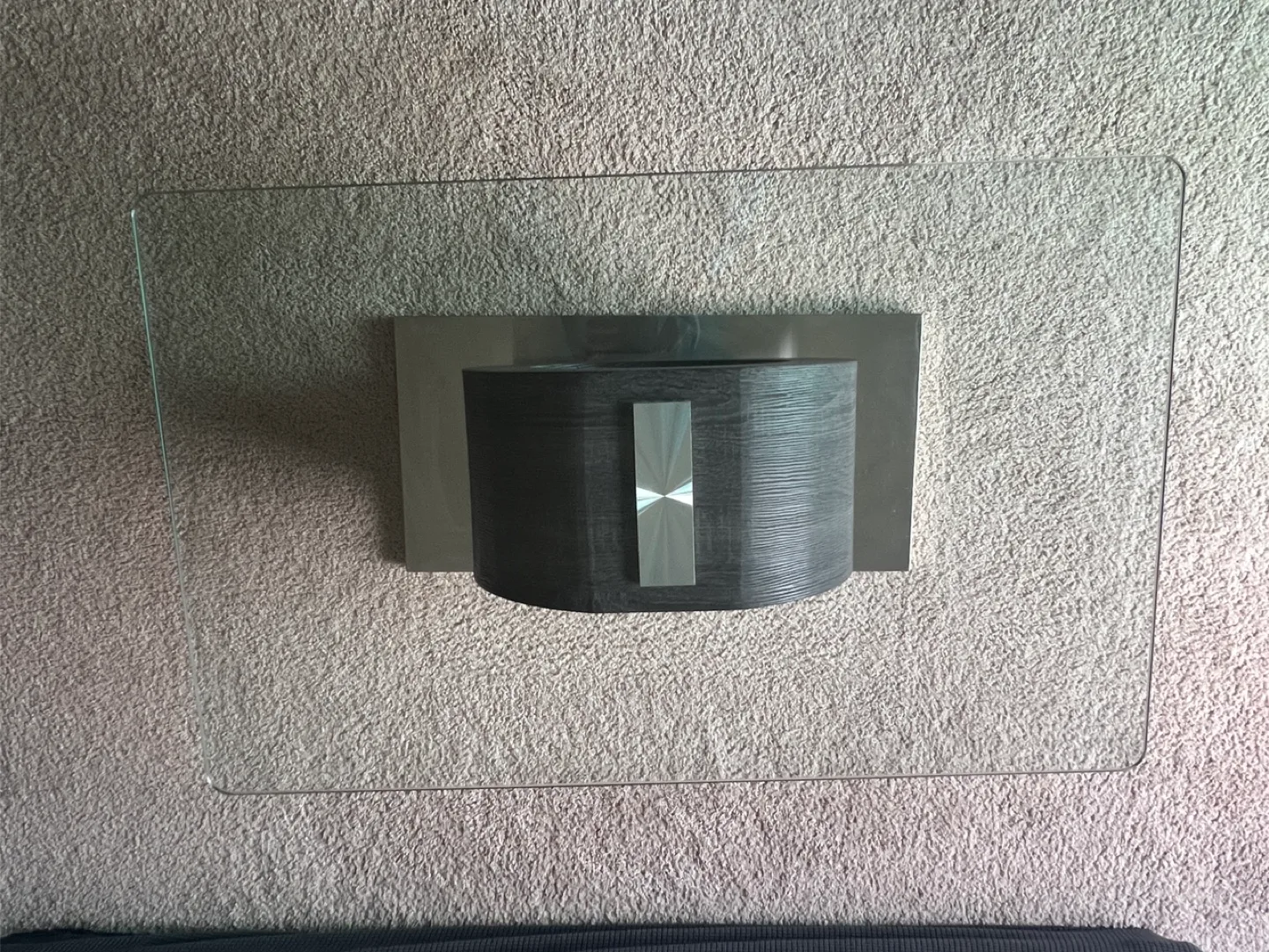 Modern Glass Top Coffee Table AND Side Table image indicator(2)