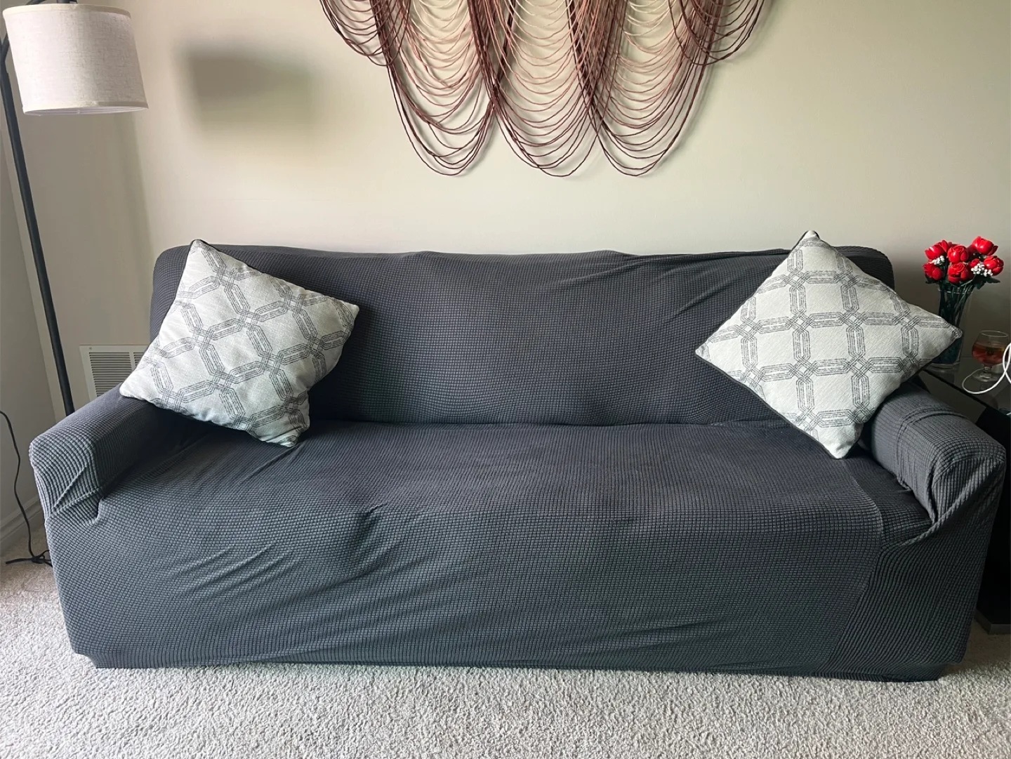 3 Seat Sofa and Love seat with 4 pillows image indicator(2)