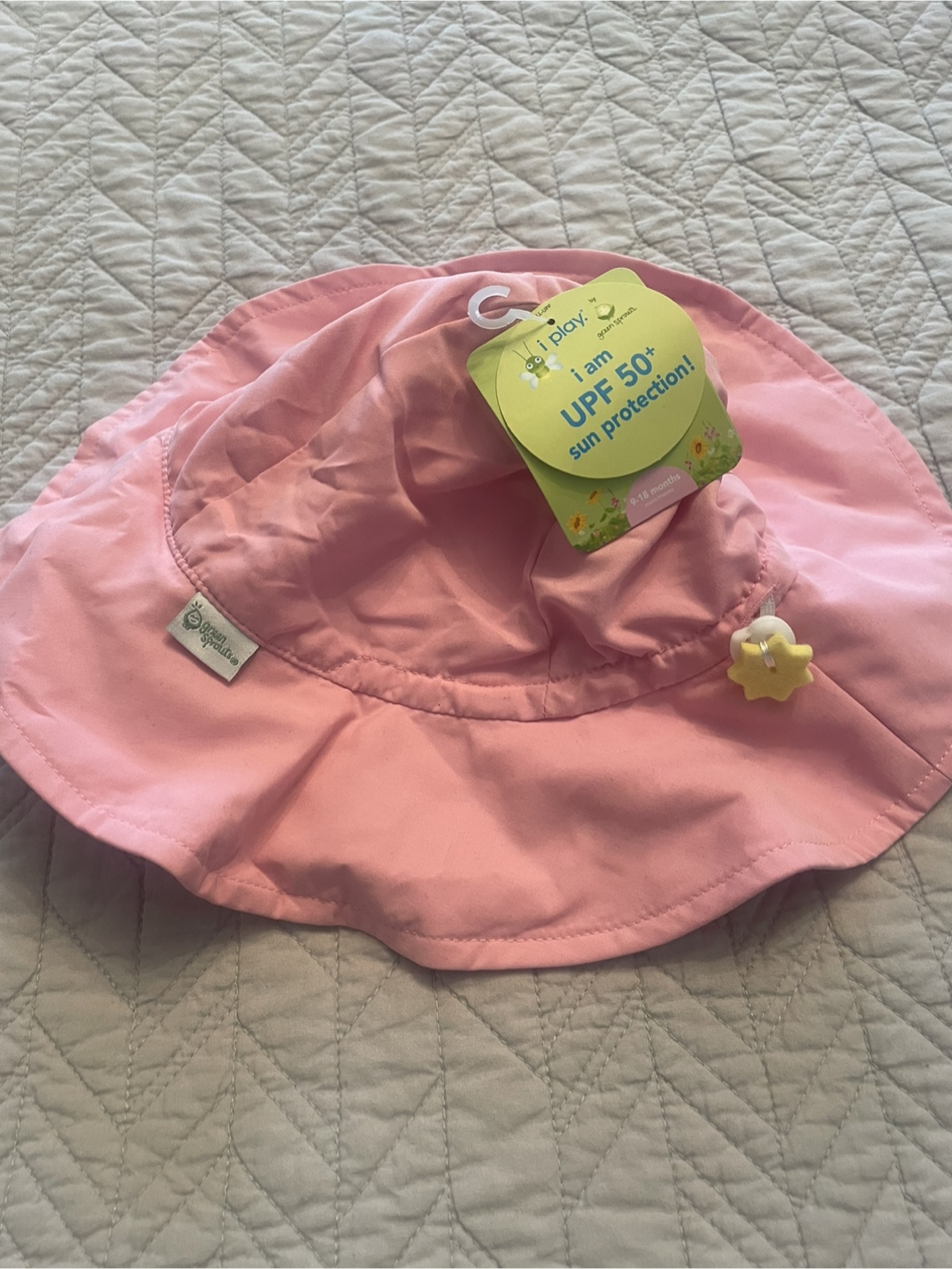 Baby Girl's Pink Sun Hat - 9-18 Months - photo 2