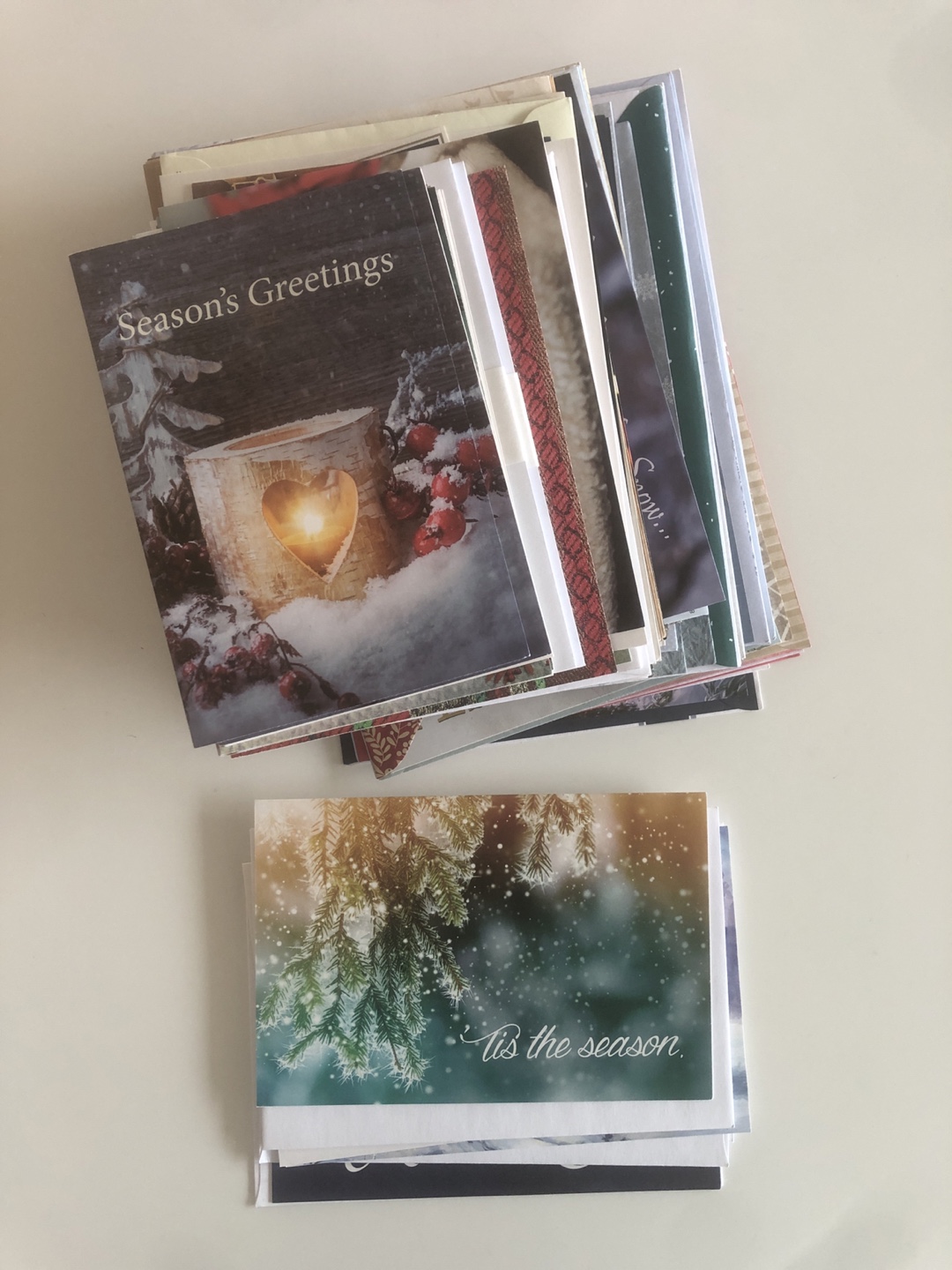 Bulk Assortment of Birthday Christmas and Blank Cards #freecycle - photo 2