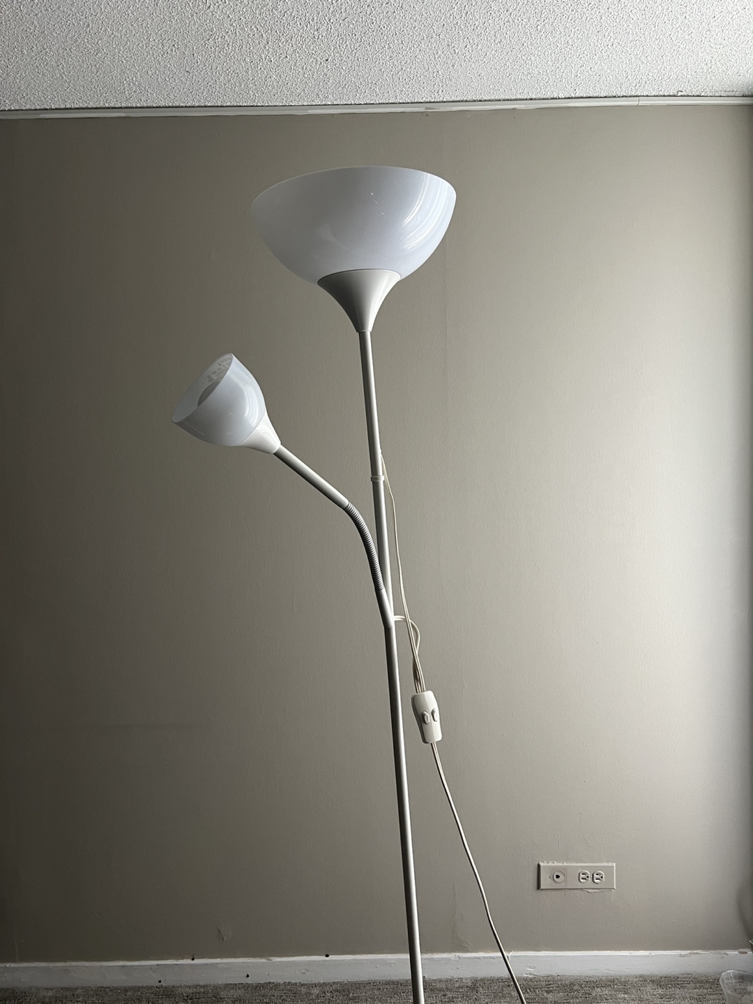 Dual floor lamp