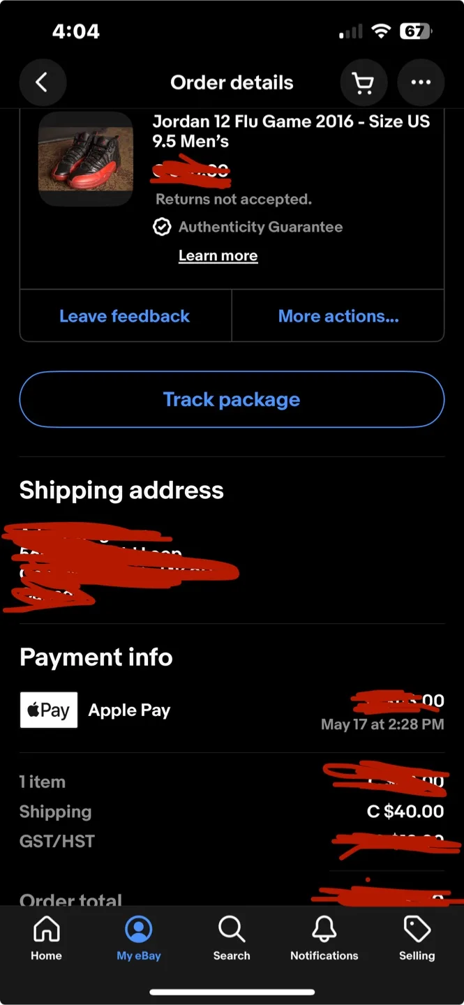 Jordan 12 Flu Game Size 9.5 Men’s image indicator(9)