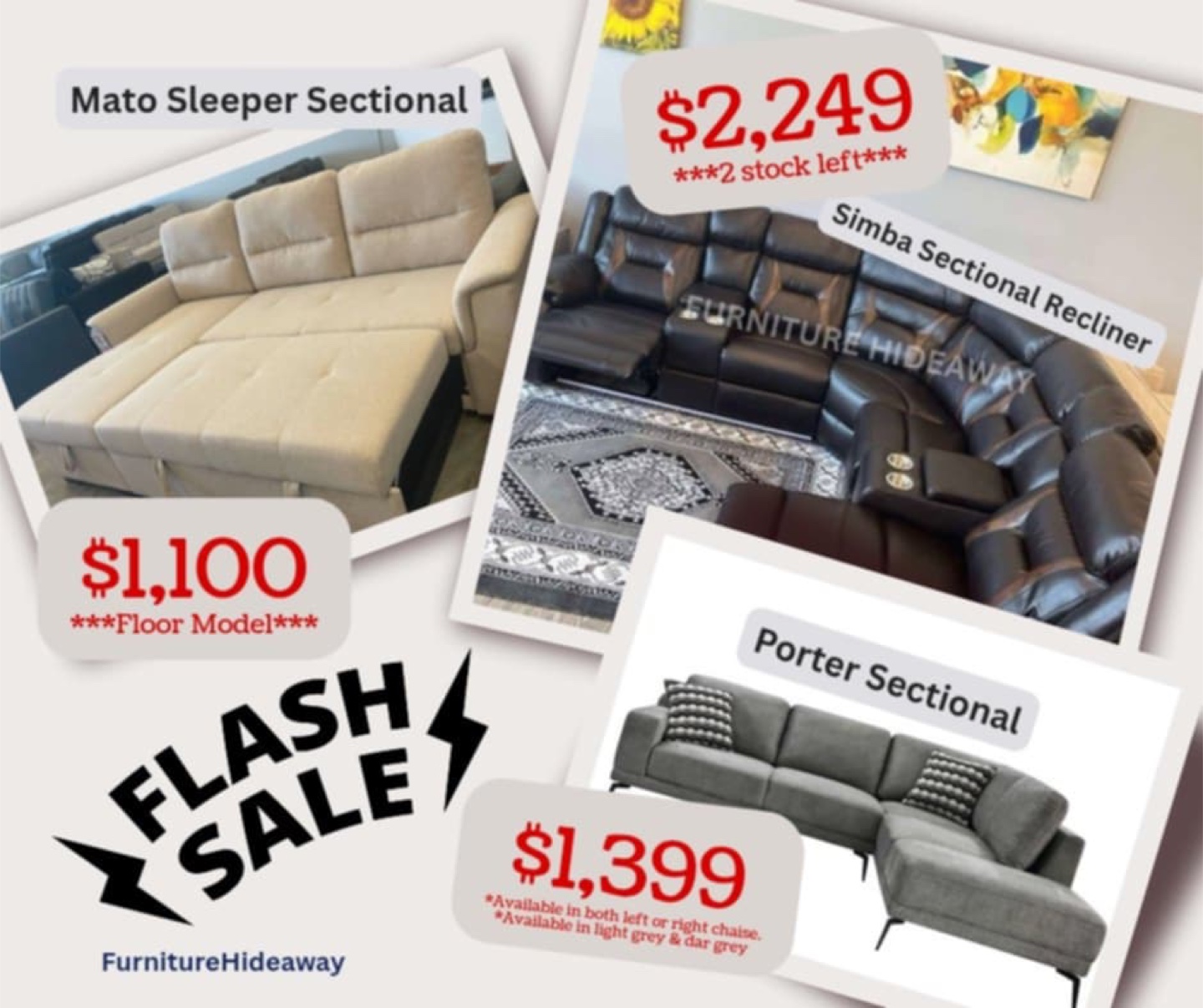 🤩 Big Couch Deals This Friday! 🤩